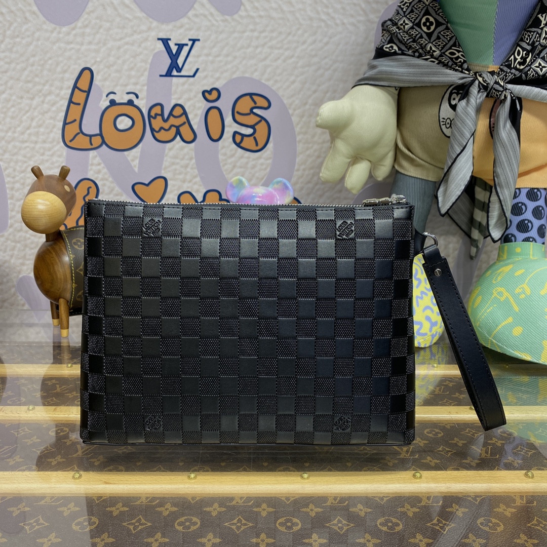 Bagsaaa L0vis Vvtt0n Takeoff bag Black - 30 x 22 x 5 cm