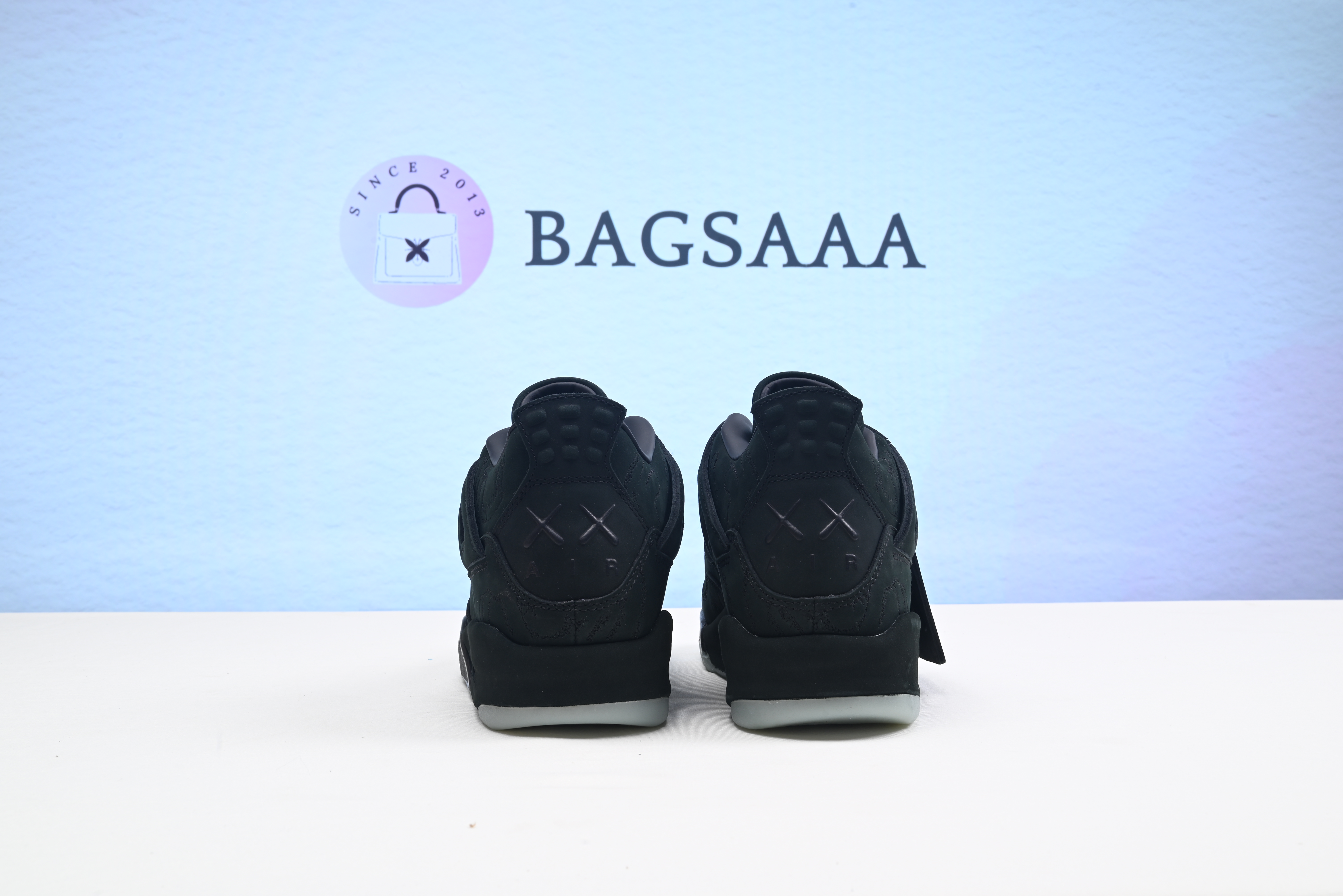 Nikoe Air Jordan 4 Retro Kaws Black