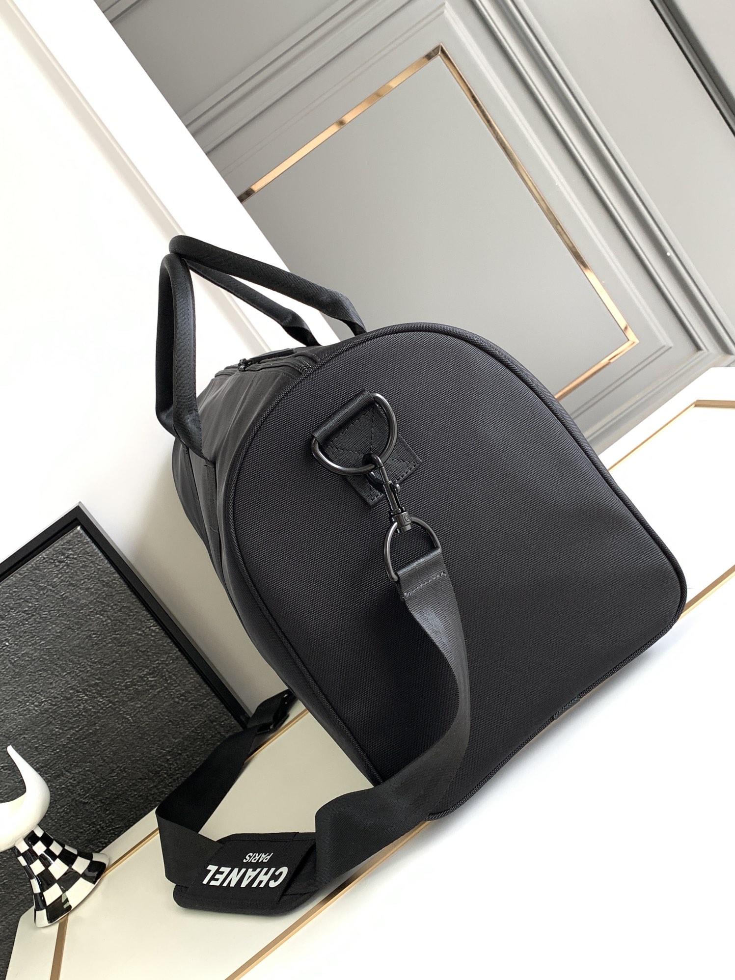Bagsaaa Ch**el CC Logo Travel Bag