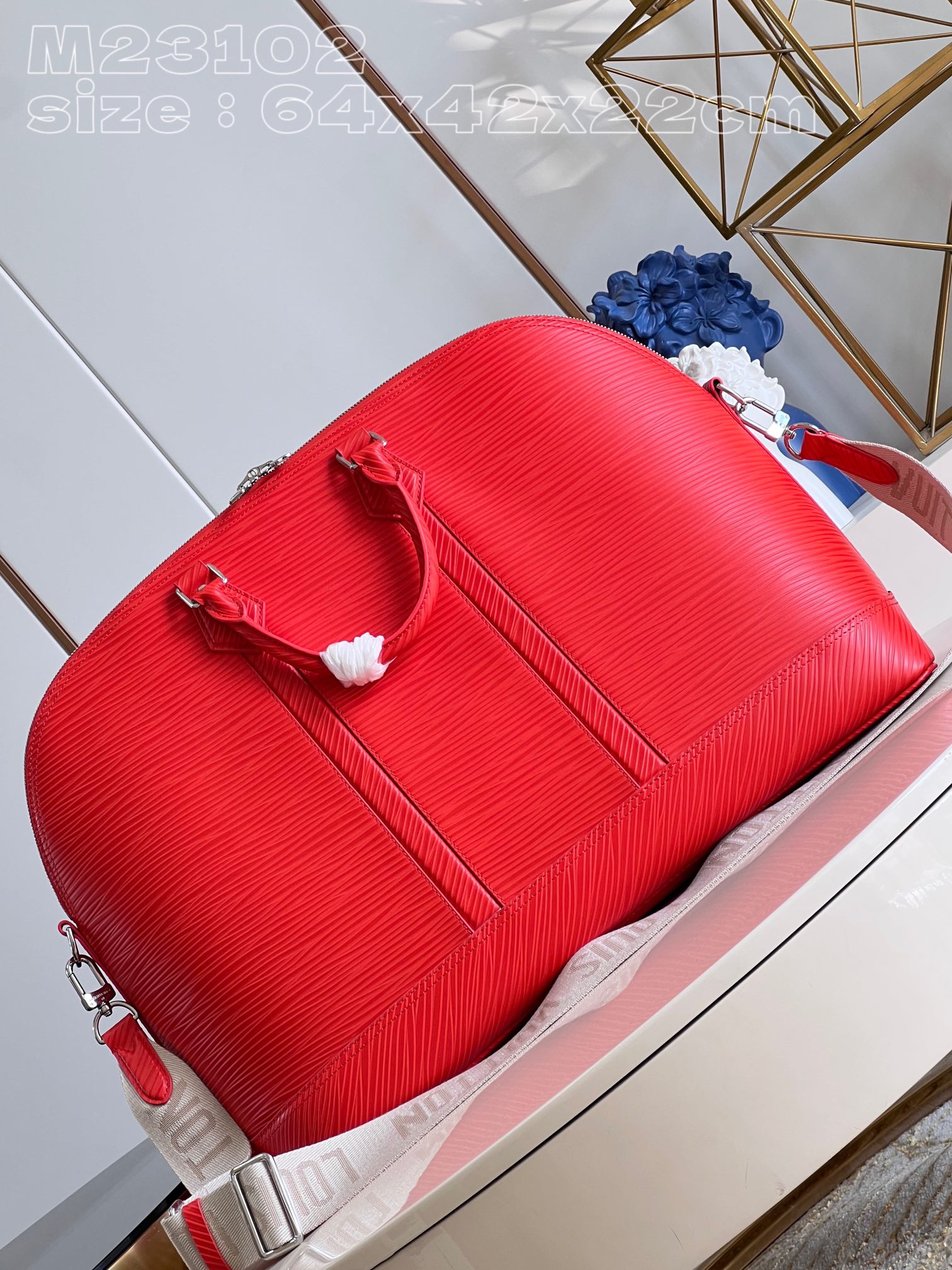 Bagsaaa L0vis Vvtt0n Alma Travel GM Red - 64 x 42 x 22 cm