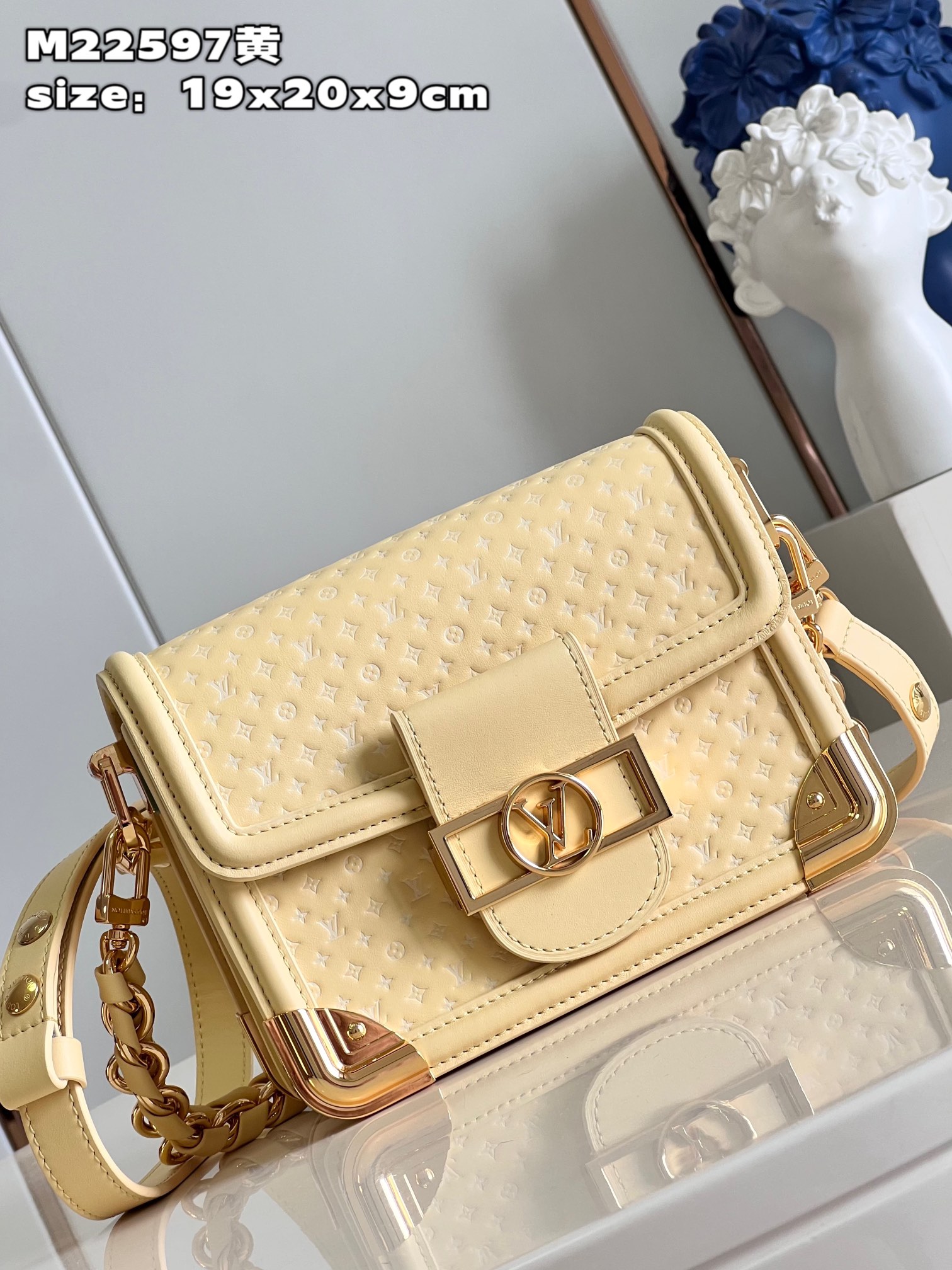 Bagsaaa L0vis Vvtt0n Dauphine Yellow 