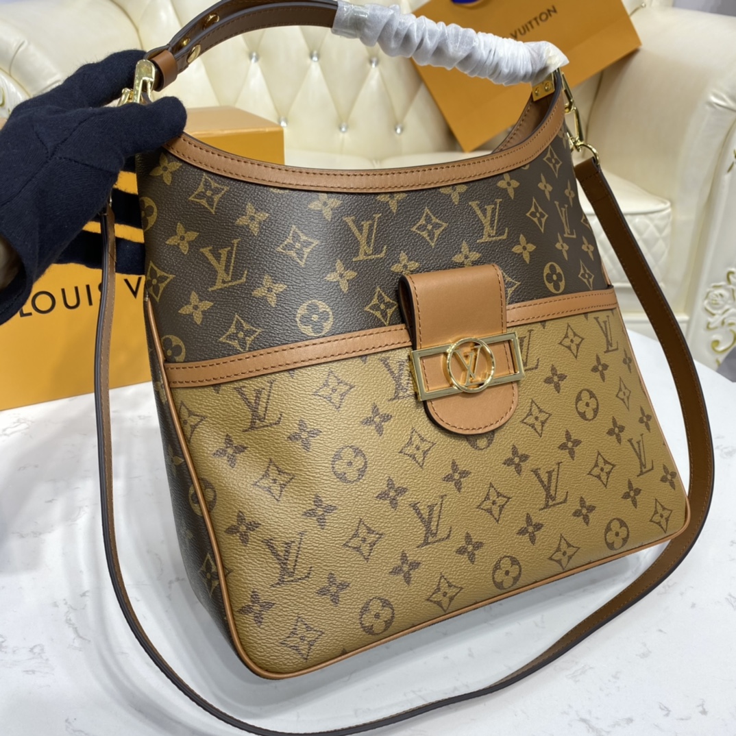 Bagsaaa L0vis Vvtt0n Dauphine Hobo - 31x 31x 12.5cm 