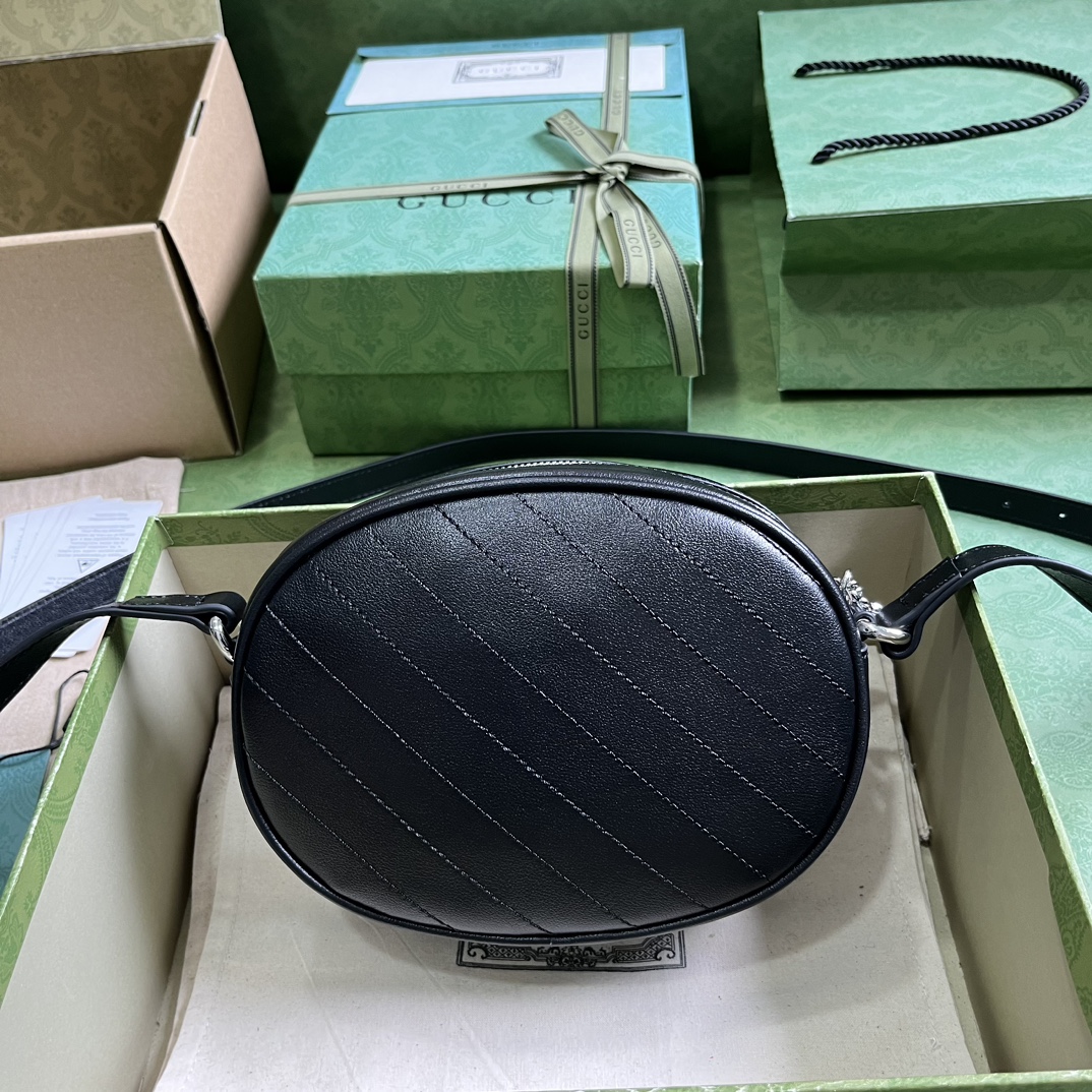 Bagsaaa Gvc*1 Blondie Round Bag Black - 15x 20x 8cm