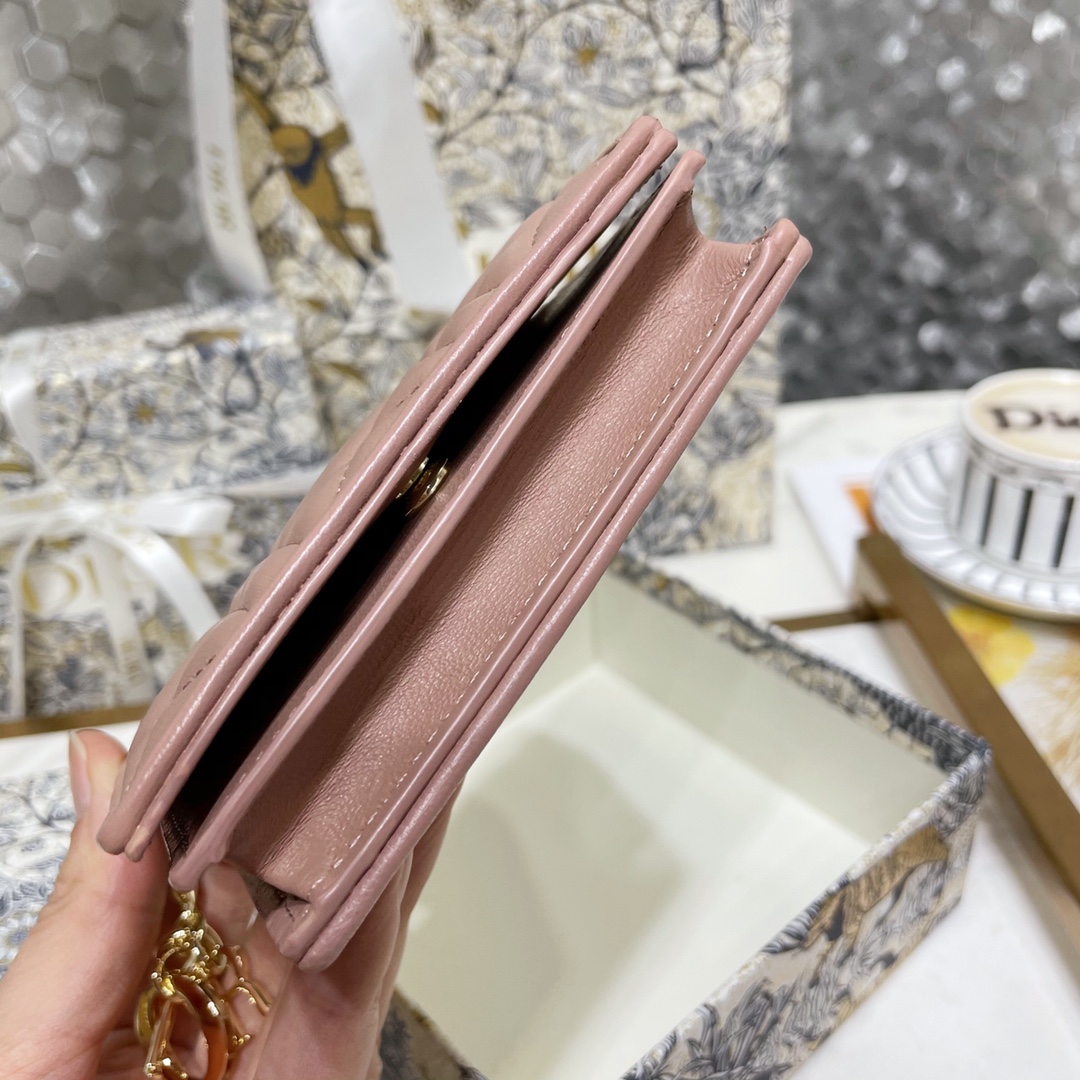Bagsaaa D10r Coin Purse Pink - 11x9cm