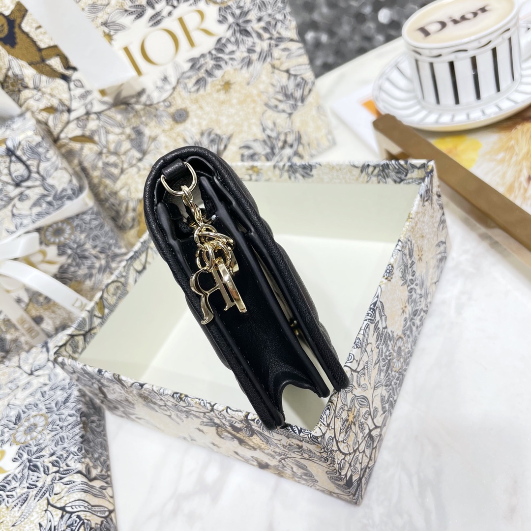Bagsaaa D10r Coin Purse Black - 11x9cm