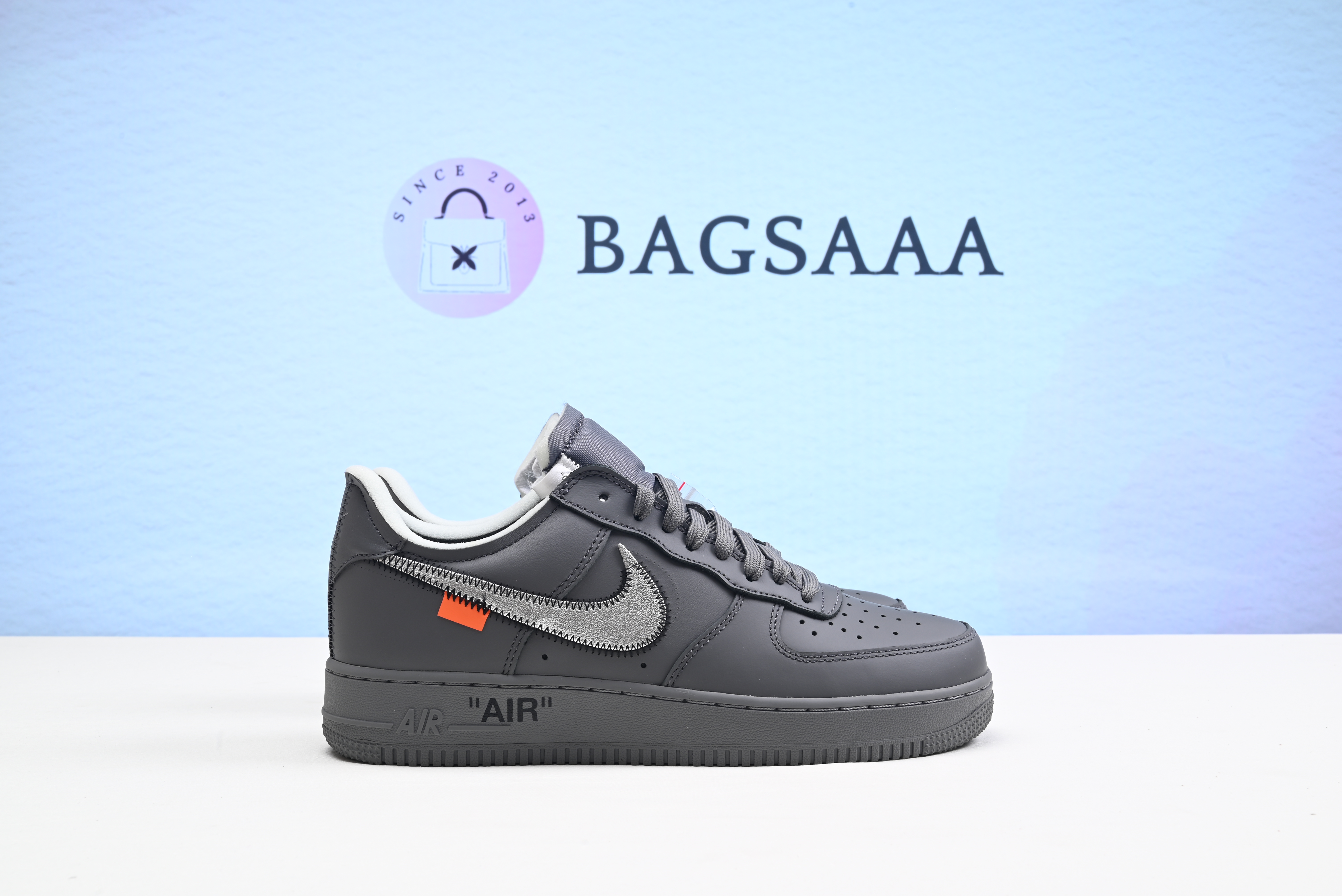 Off-White x Nike Air Force 1 Low Ghost Grey Silver