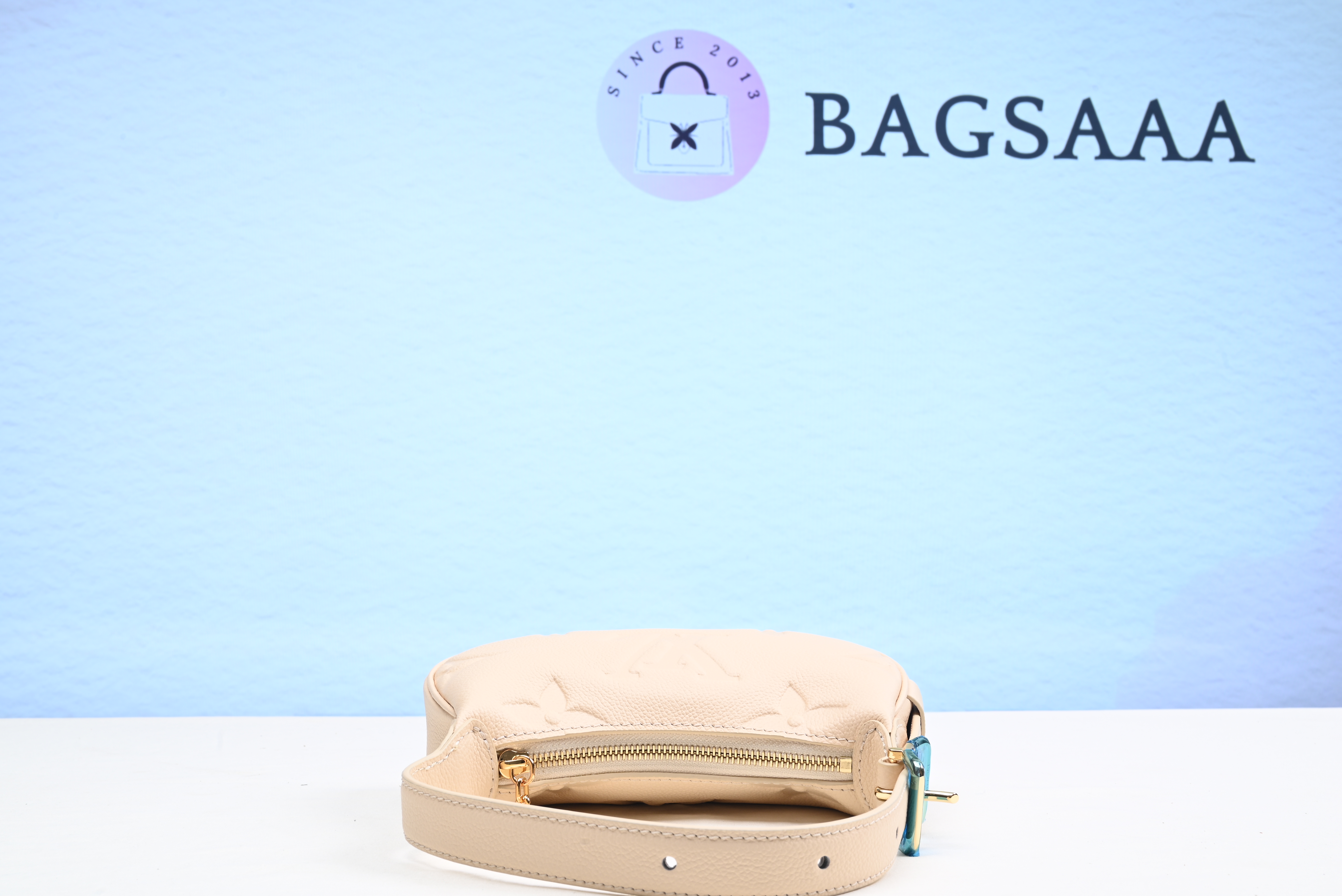 Bagsaaa L0vis Vvtt0n Mini Moon White - M82519 - 21x11x5cm
