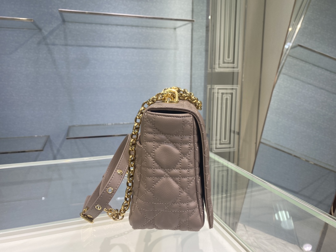 Bagsaaa D10r Large Caro Taupe Cannage - 28x17x9cm