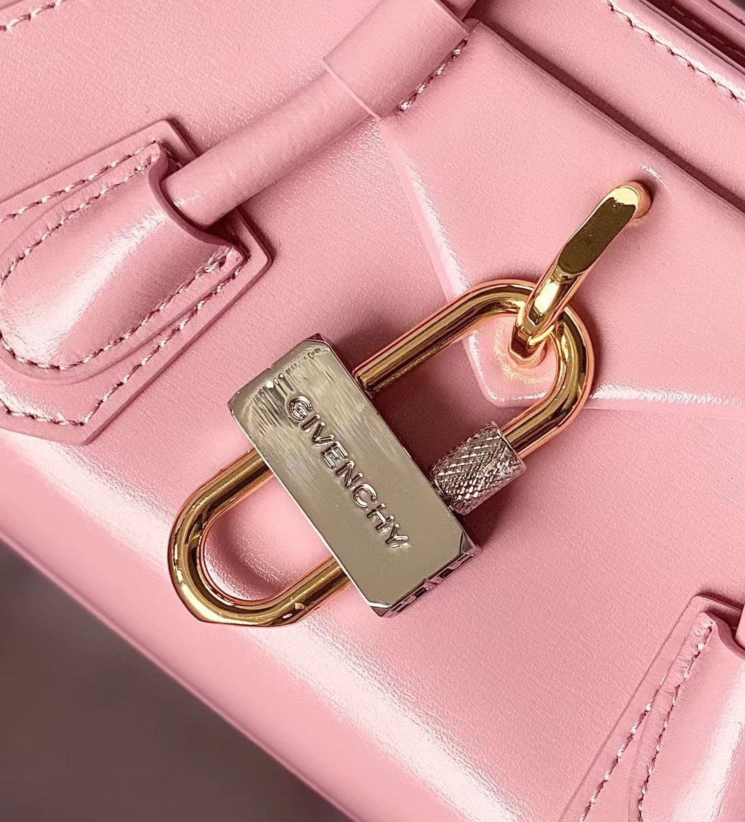 Bagsaaa Givenchy Antigona Strectch Pink Bag - 22*12*8cm