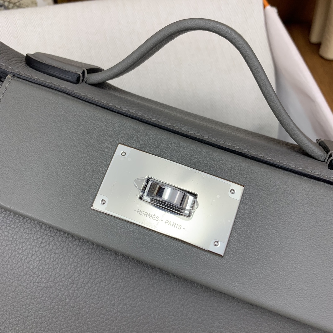 Bagsaaa H**me5 24/24 Swift Evercolor Grey - 21x16x12cm