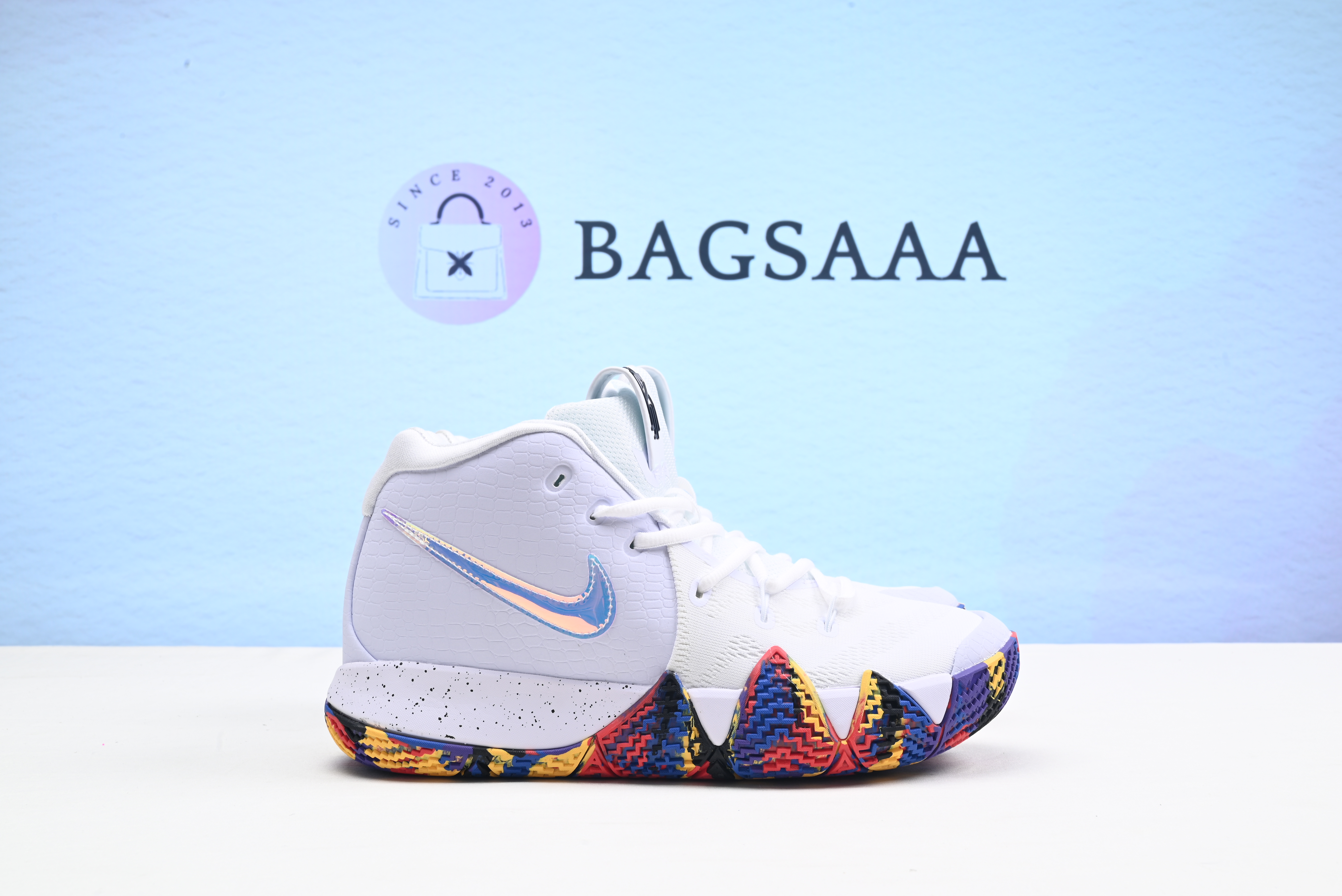Bagsaa Nike Kyrie 4 White Color