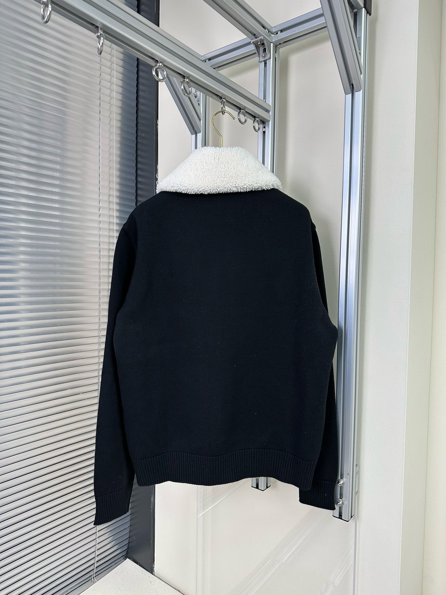 Bagsaaa L0vis Vvtt0n Wool Blouson With Removable Shearling Polar 