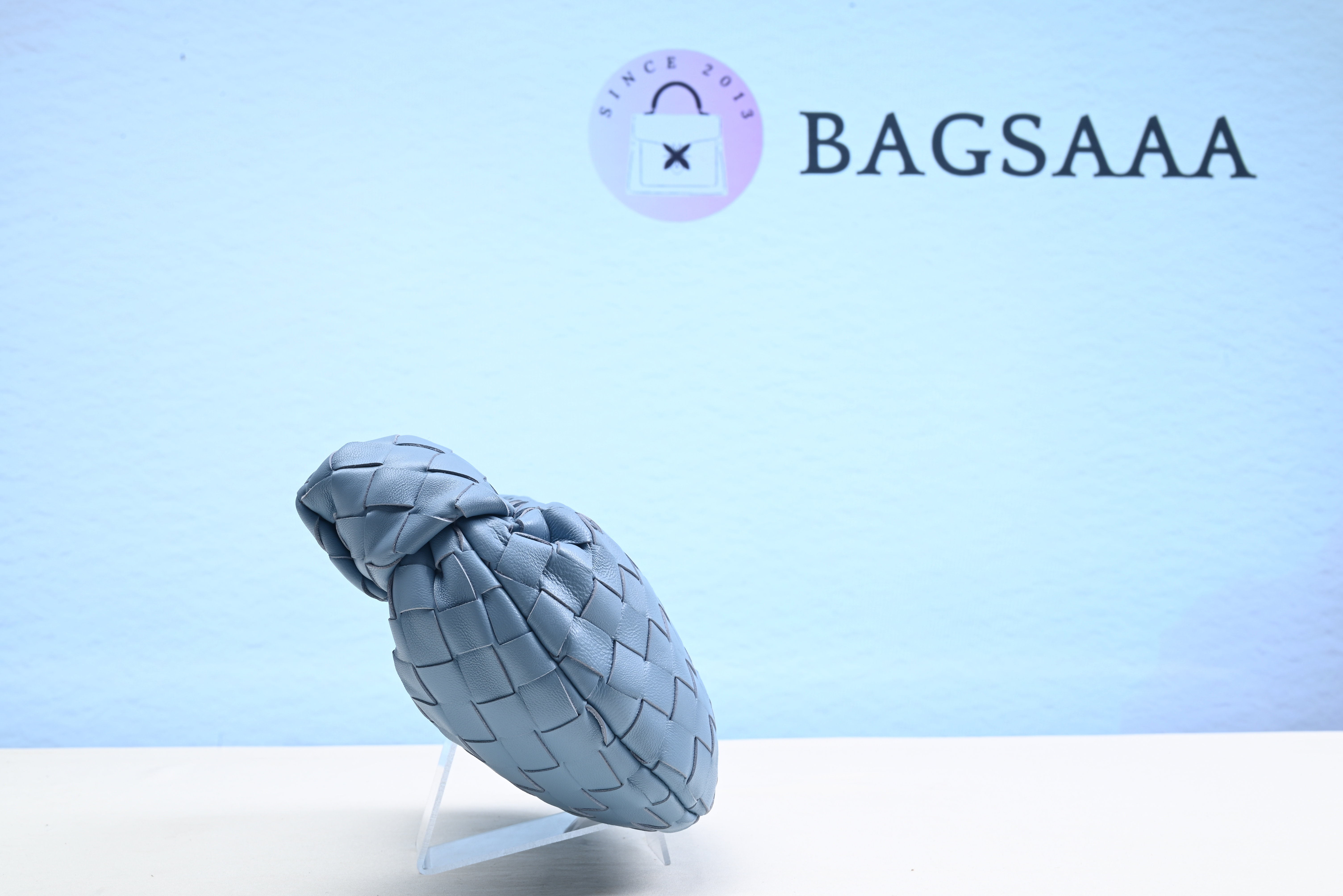 Bagsaaa B0tt*ga Ven*ta Blue Jodie Bag - 28cm
