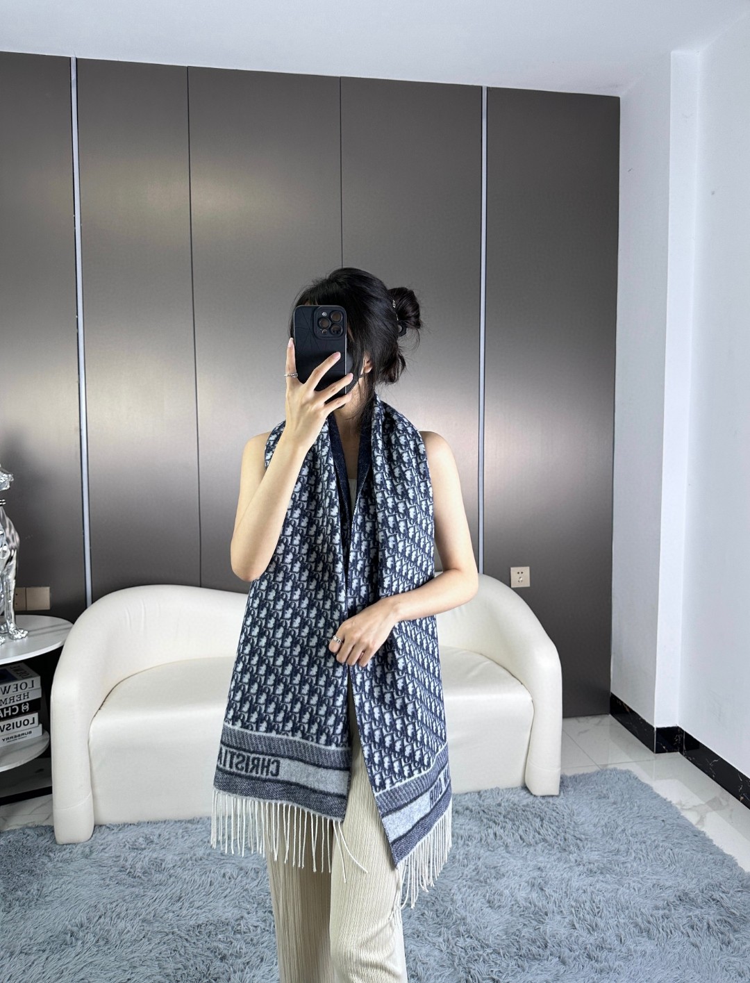 Bagsaaa D10r Oblique Scarf 