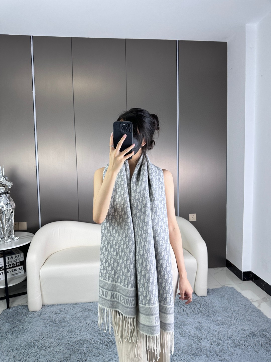 Bagsaaa D10r Oblique Scarf 