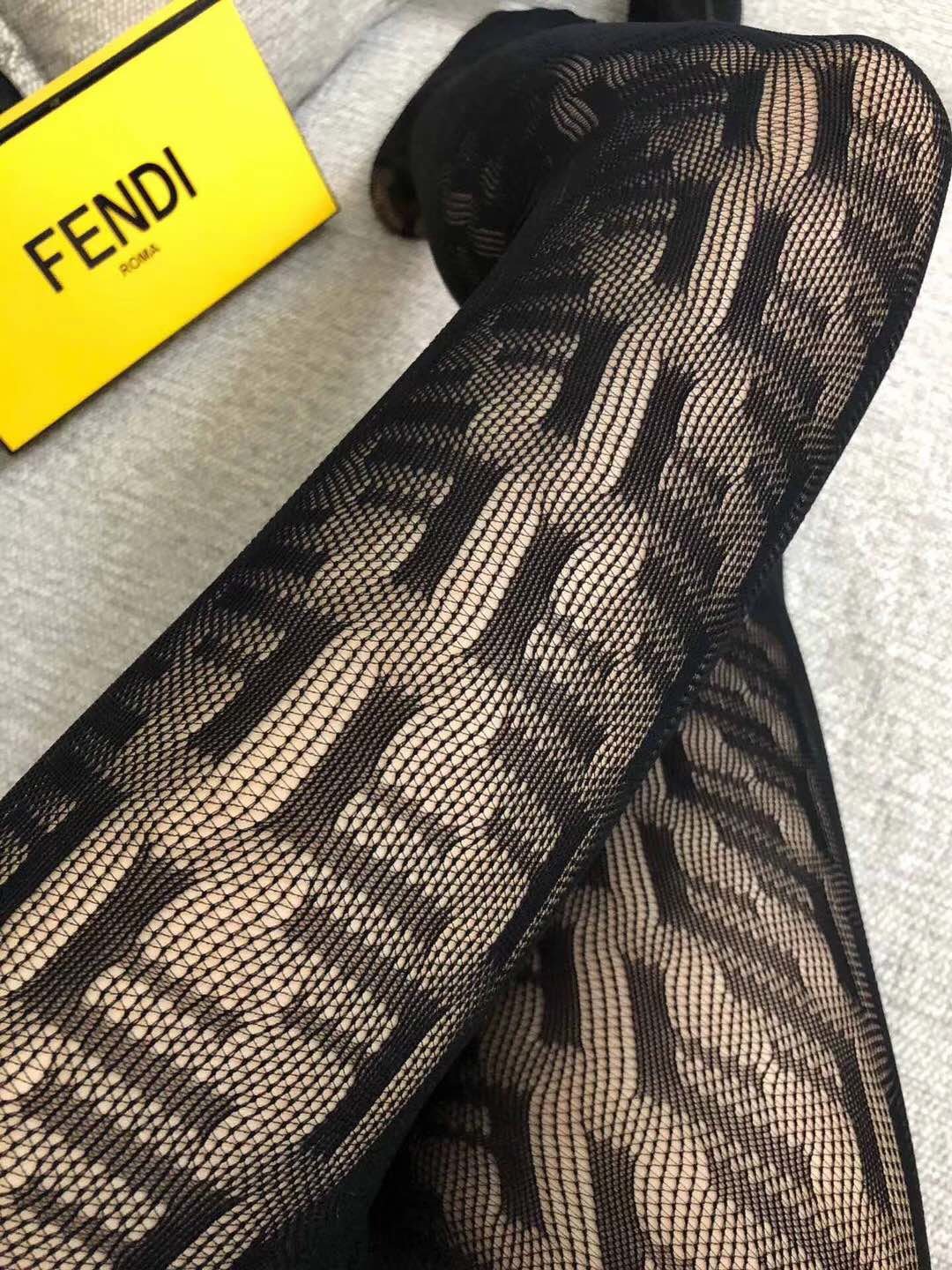 Bagsaaa F**di Black Tights 