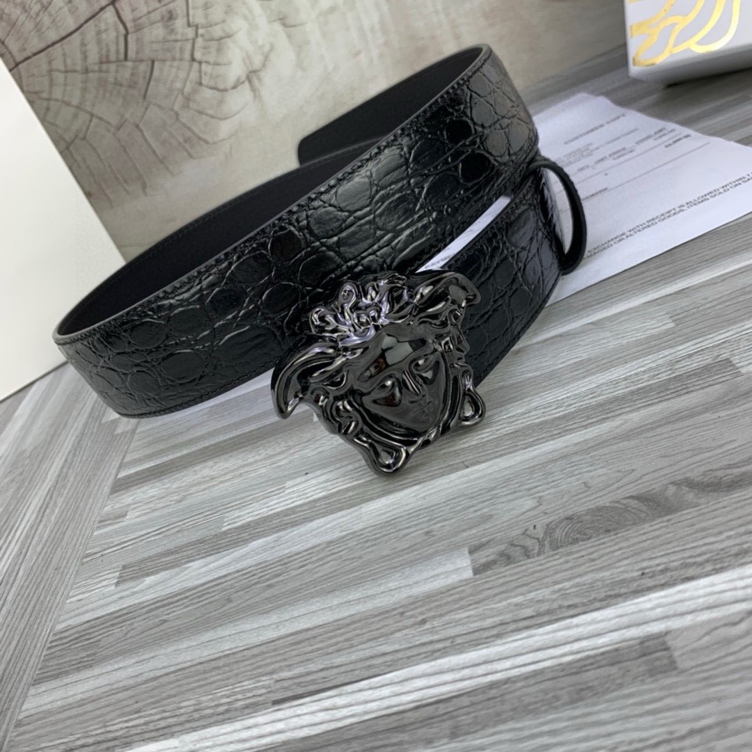 Bagsaaa Versace Black Croc 