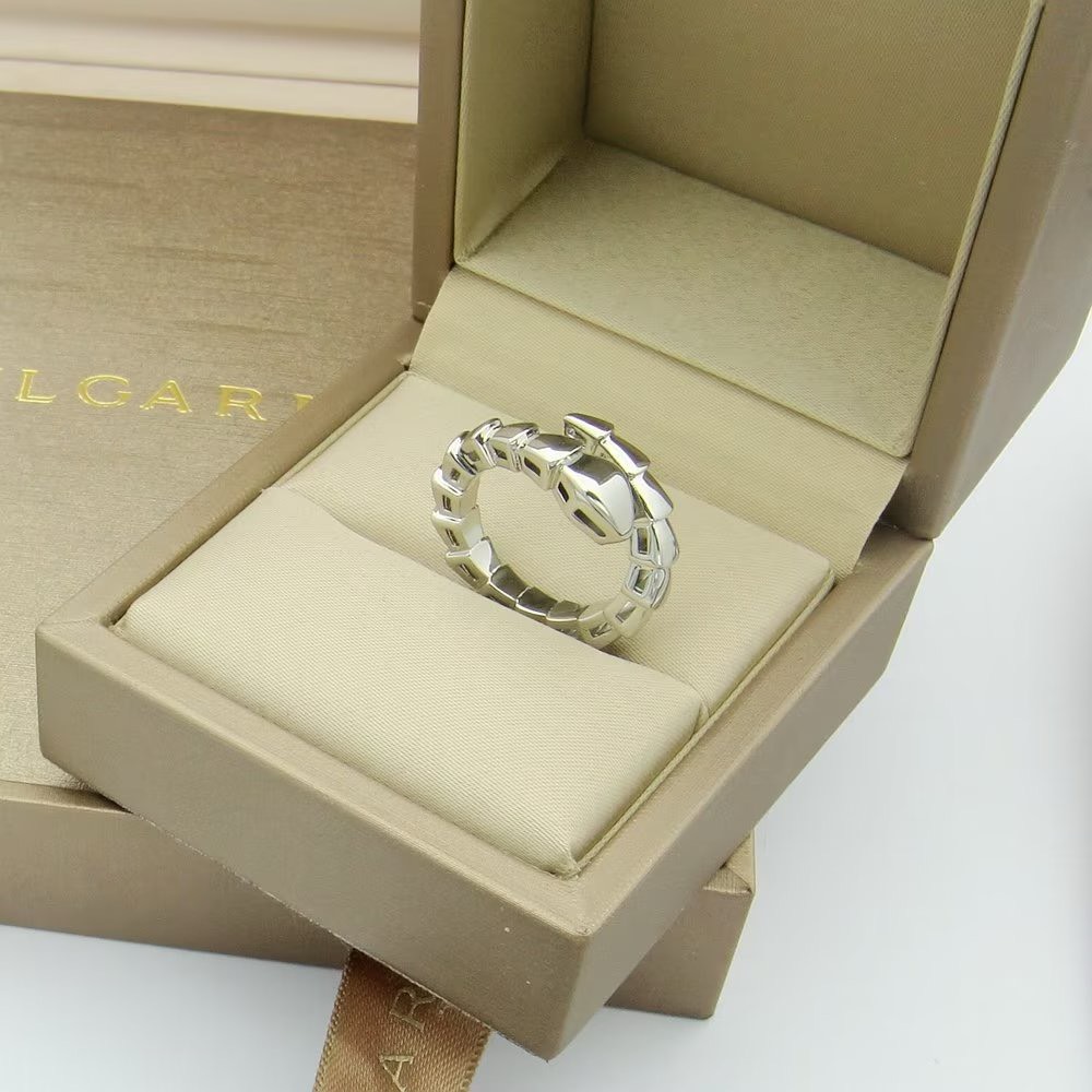 Bagsaaa Bv1g*ai Serpenti Ring 