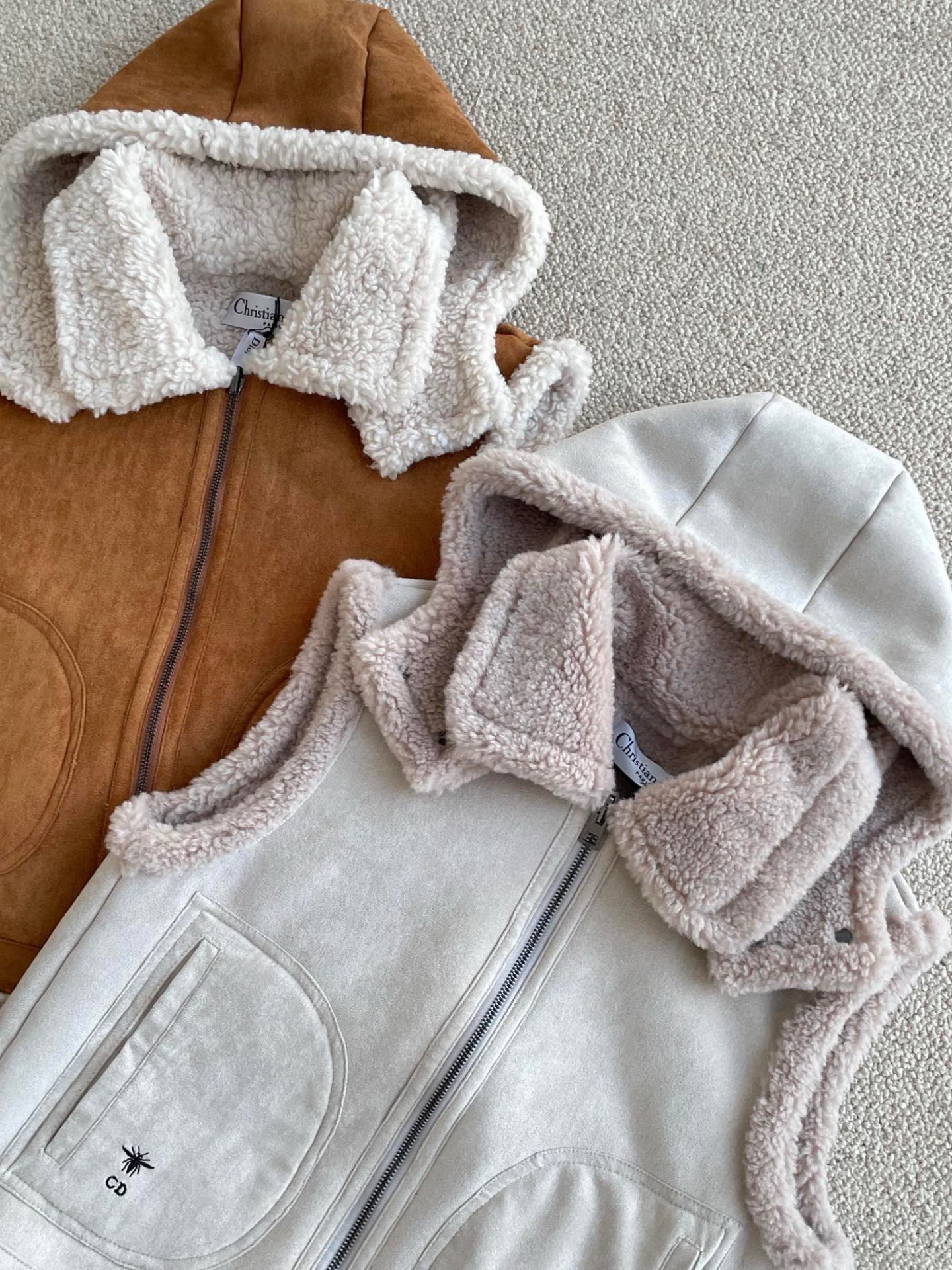 Bagsaaa D10r Shearling Waistcoat 