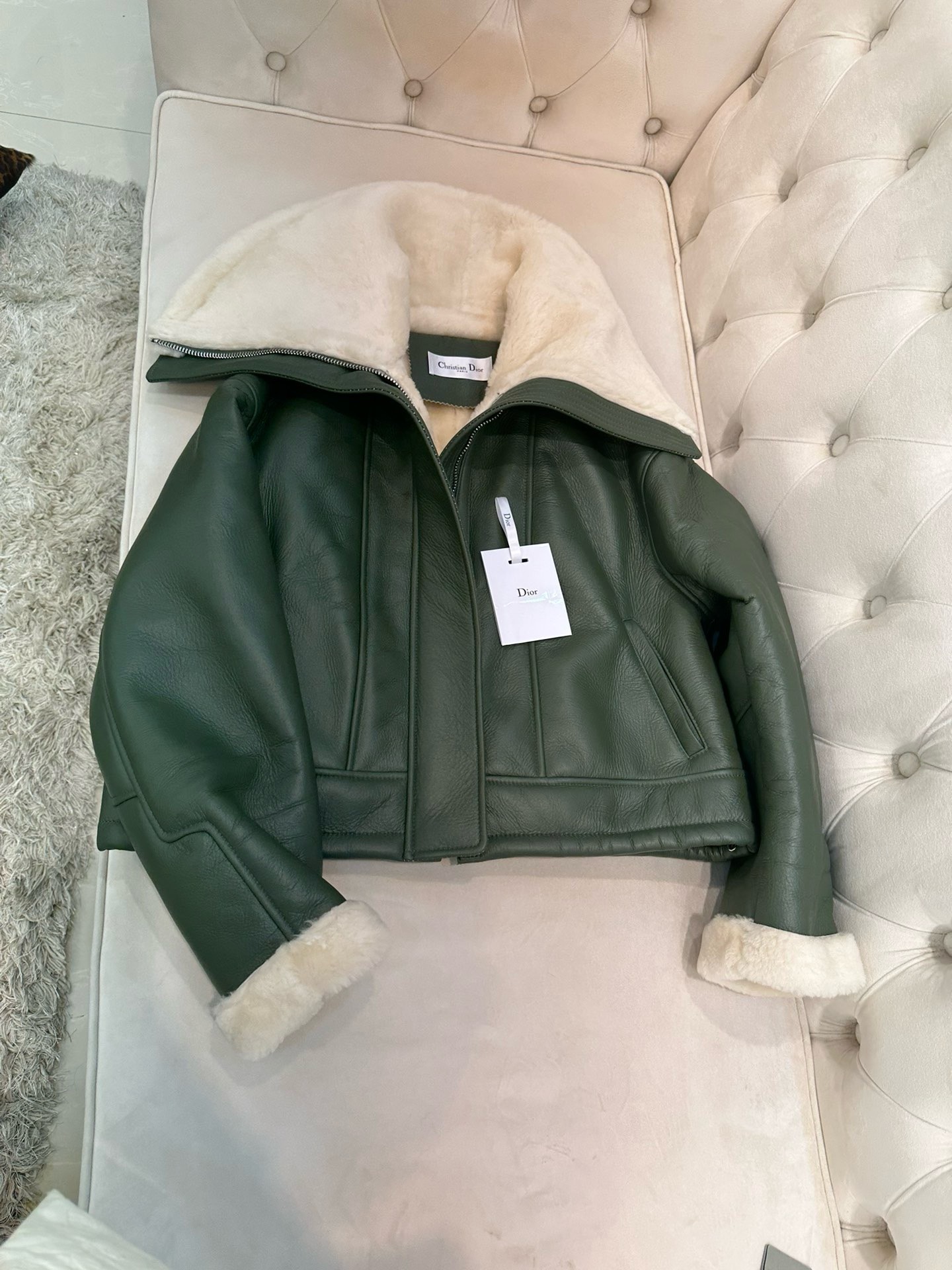 Bagsaaa D10r Biker Jacket With Shearling - 3 colors