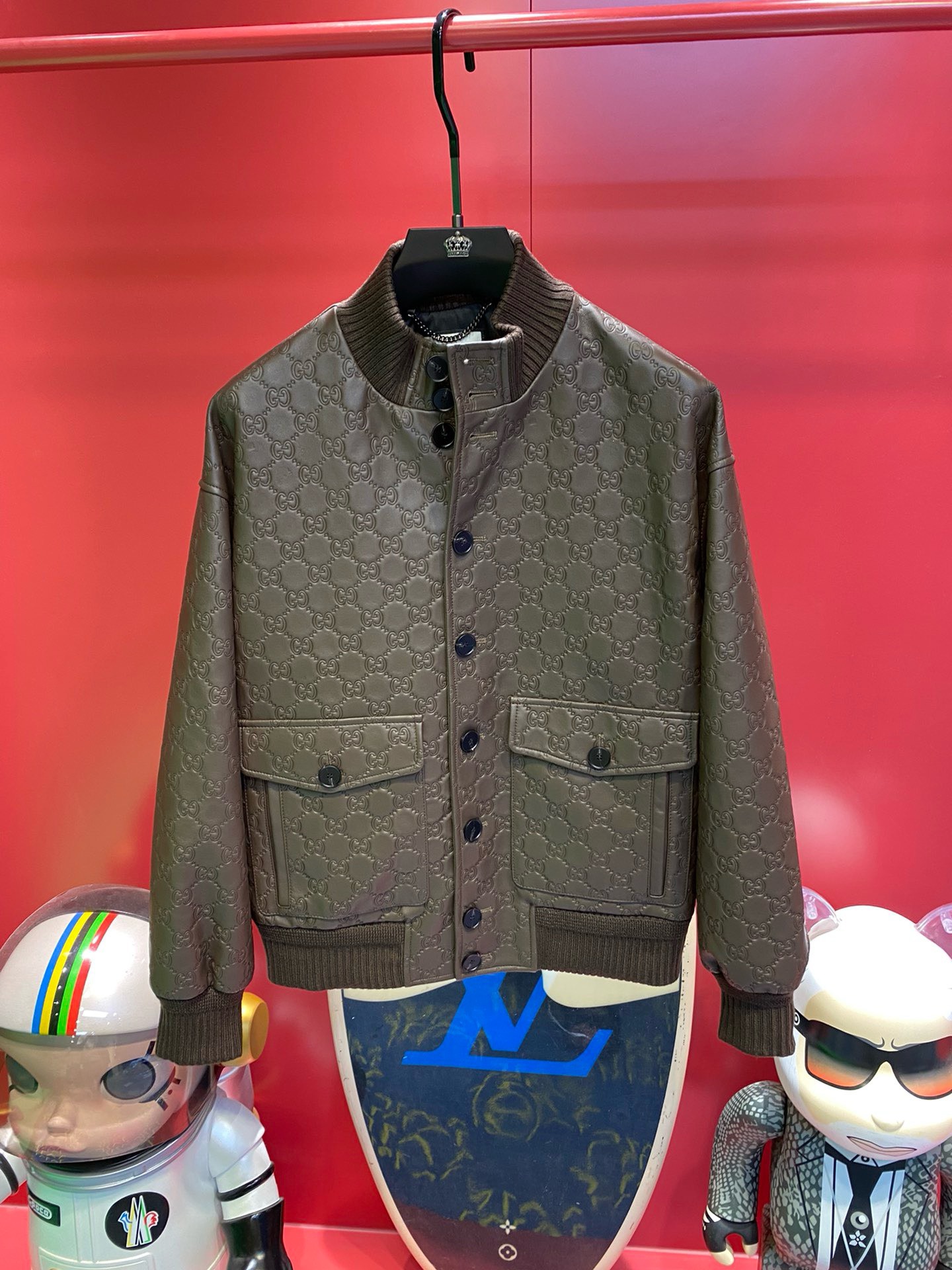 Bagsaaa Gvc*1 Leather Jacket 