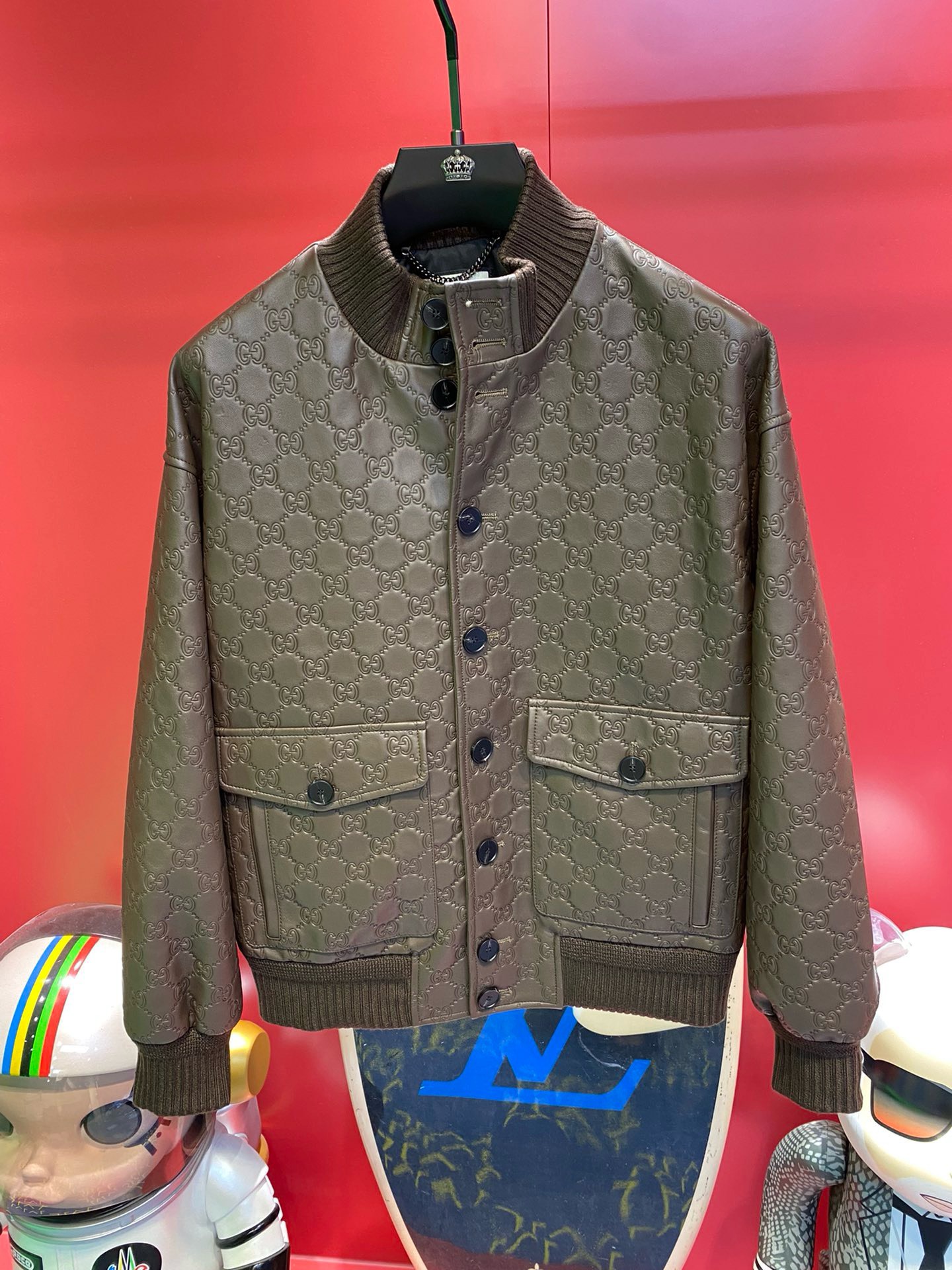 Bagsaaa Gvc*1 Leather Jacket 