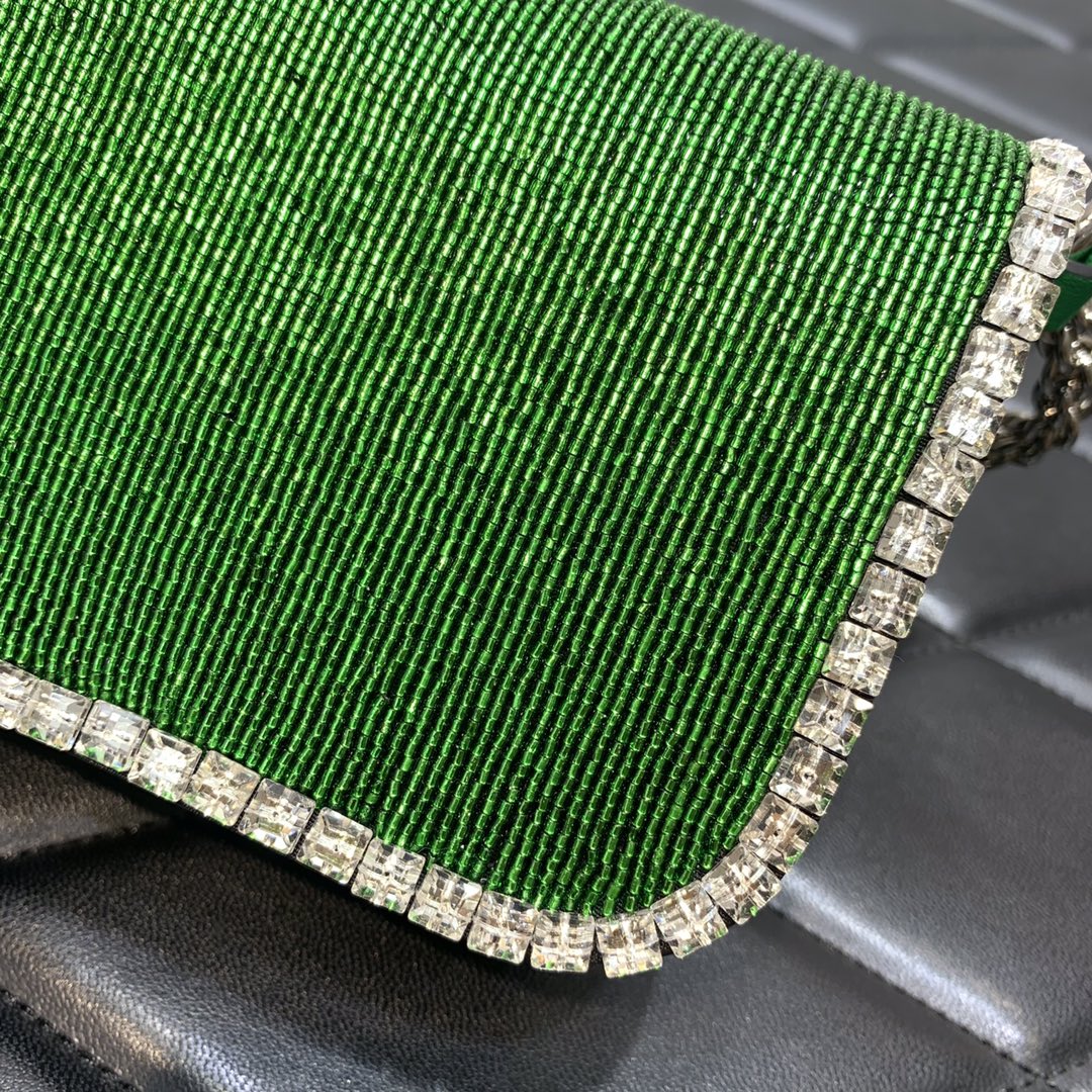 Bagsaaa Va1e*ntin0 Garavani Mini loco Green - 19x10.5x5cm