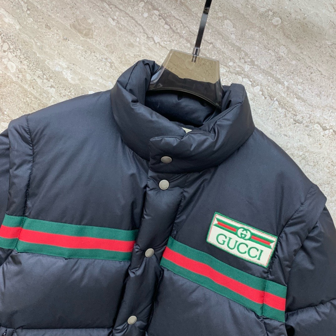 Bagsaaa Gvc*1 Down Black Jacket 