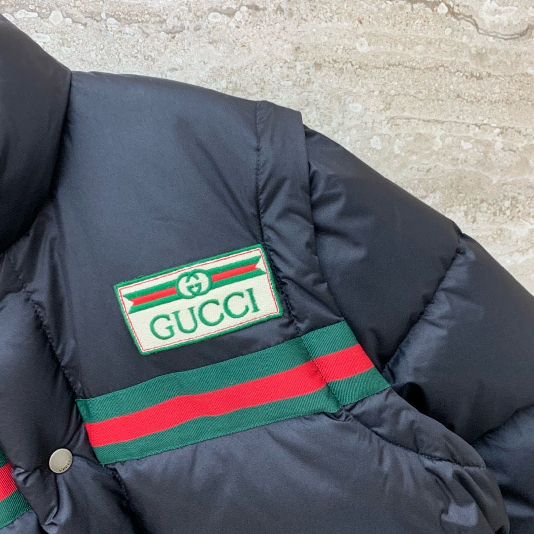 Bagsaaa Gvc*1 Down Black Jacket 