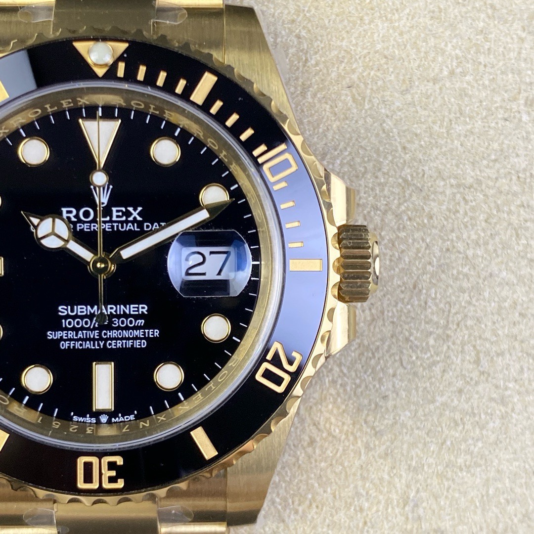 BAGSAAA R01ex SUBMARINER DATE BLACK DIAL OYSTER BRACELET 41MM