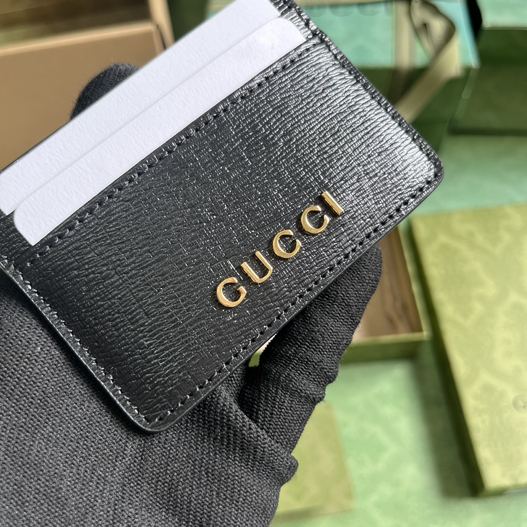 Bagsaaa Gvc*1 Card Case With Gvc*1 Logo
