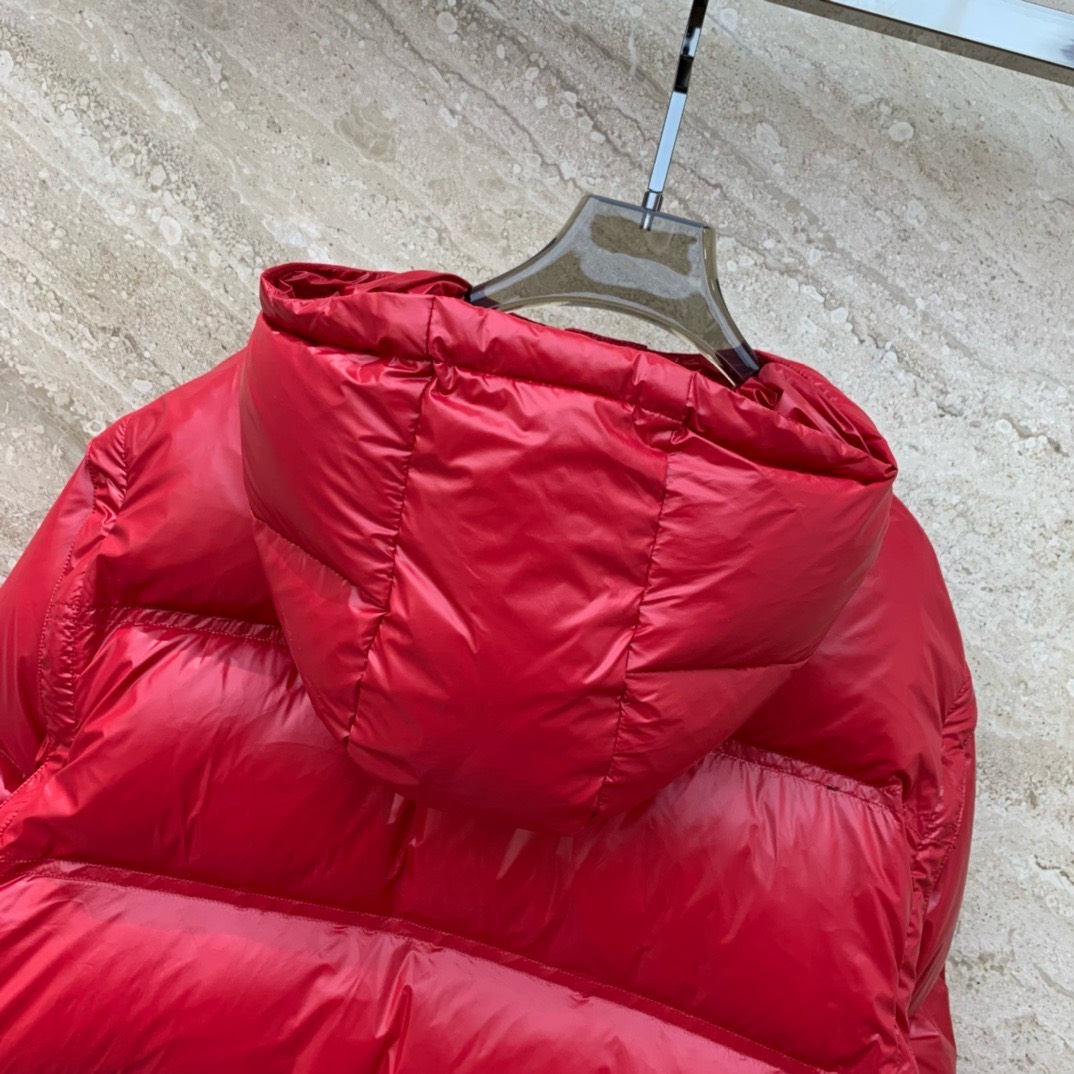 Bagsaaa Ce1i*e Down Jacket In Red With RemovableSleeves
