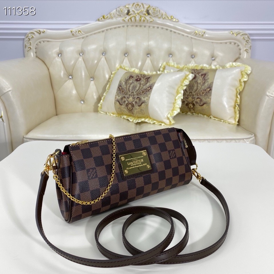 Bagsaaa L0vis Vvtt0n Eva Damier Ebene Bag - 25x4x13cm