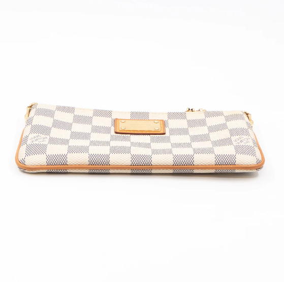 Bagsaaa L0vis Vvtt0n Milla MM Pochette Damier Azur - 20 x 11 x 1.5 cm 
