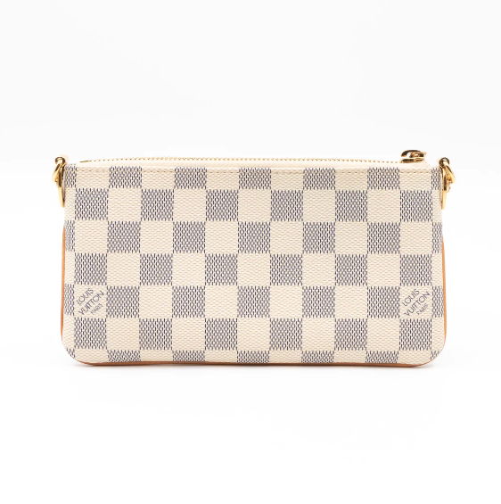 Bagsaaa L0vis Vvtt0n Milla MM Pochette Damier Azur - 20 x 11 x 1.5 cm 
