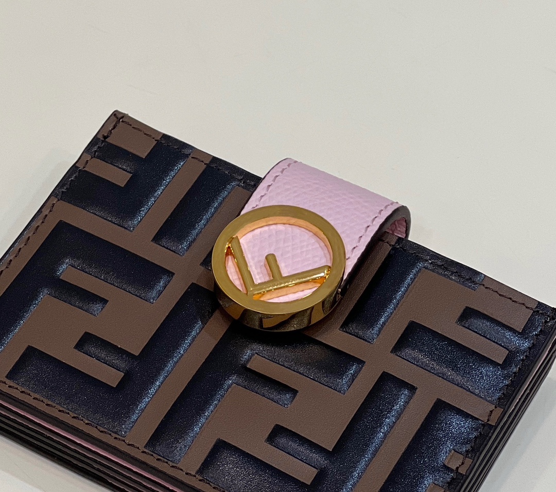 Bagsaaa F**di Zucca FF Logo Wallet 