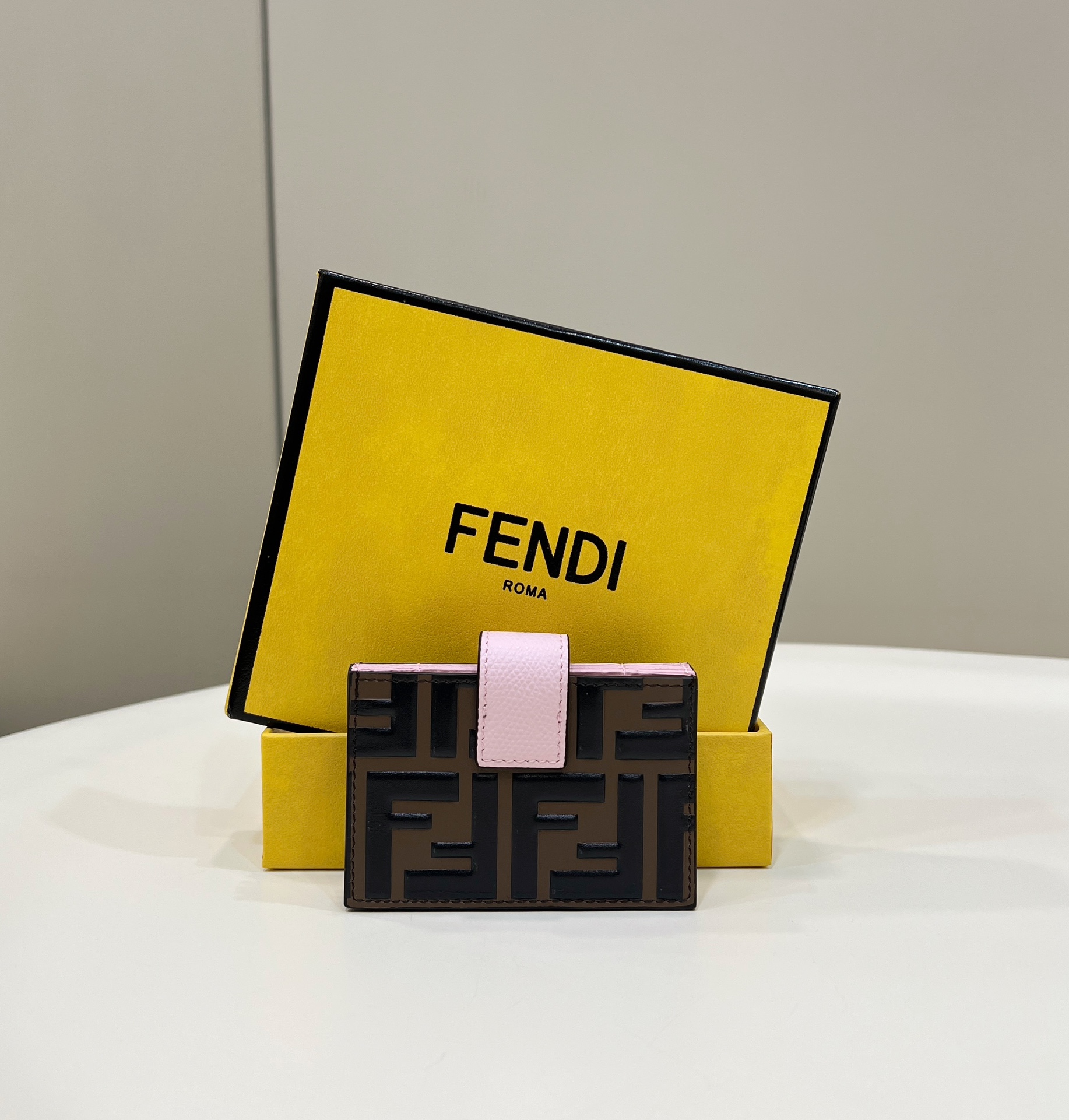 Bagsaaa F**di Zucca FF Logo Wallet 
