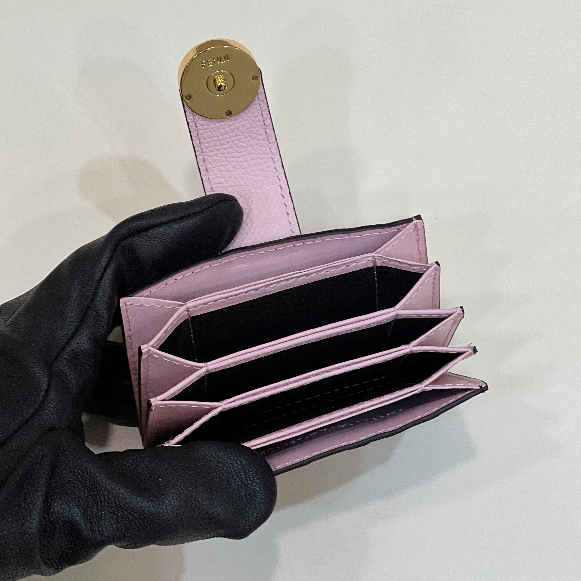 Bagsaaa F**di Zucca FF Logo Wallet 