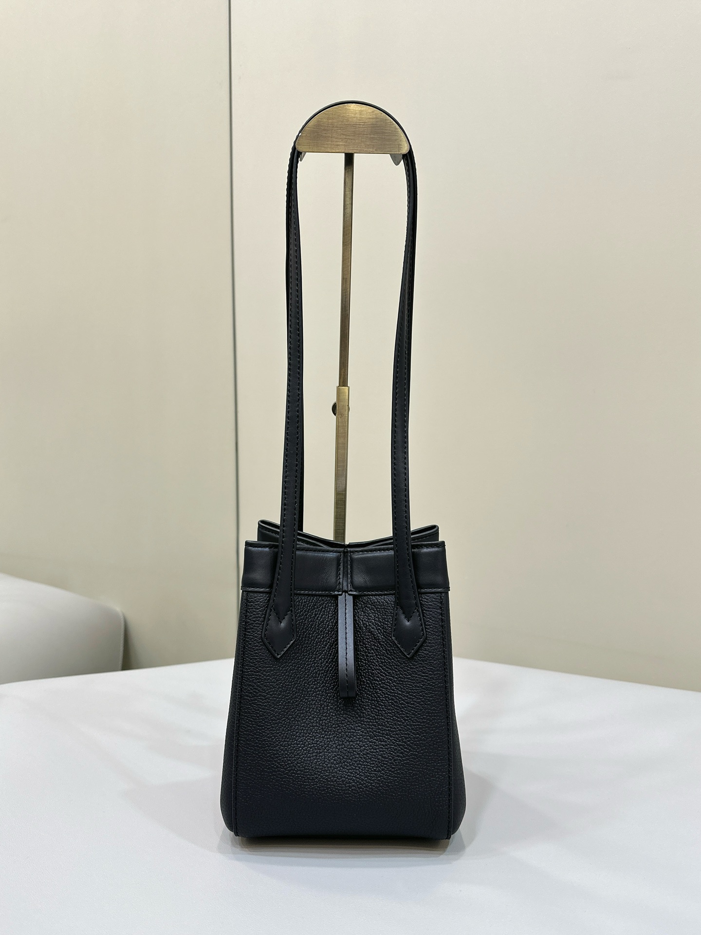 Bagsaaa F**di Origami Mini Black leather bag that can be transformed