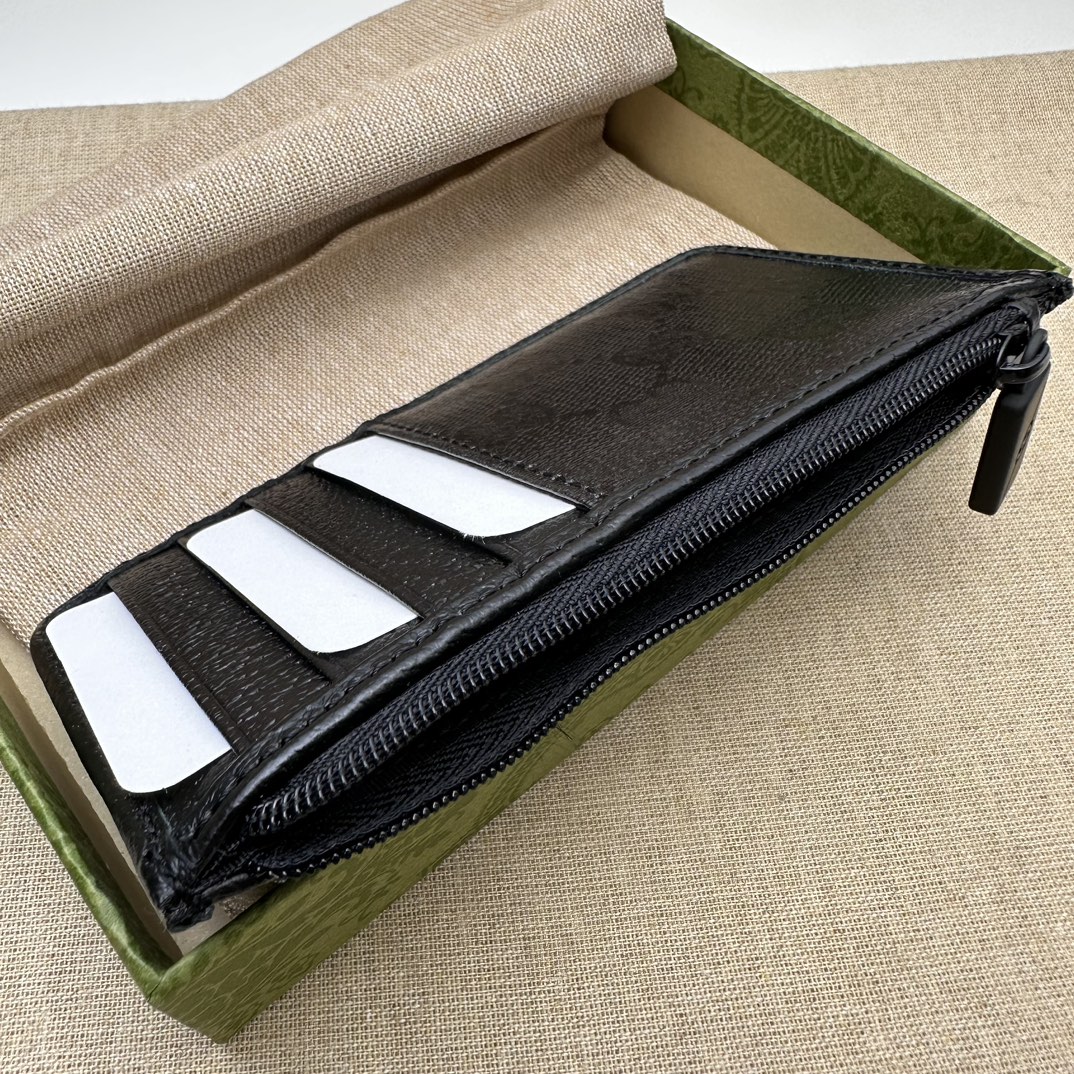 Bagsaaa Gvc*1 Card Holder GG Ebony - 14*7.5CM