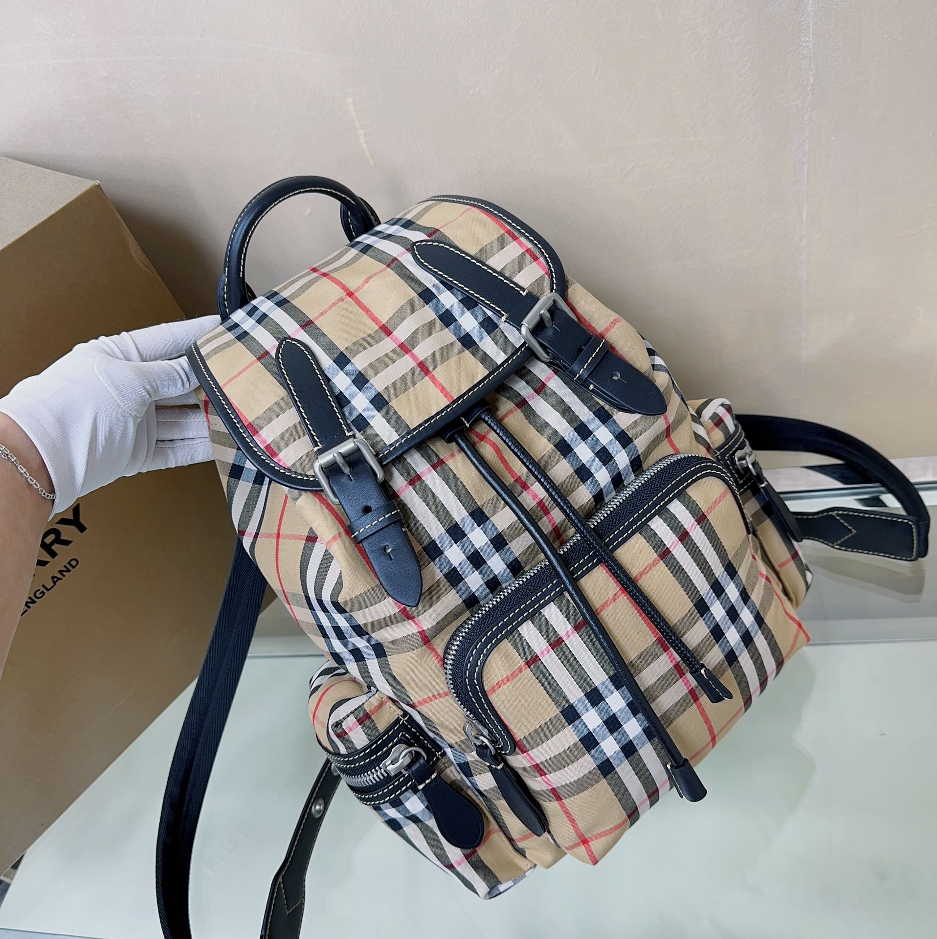 Bagsaaa Bv*b*rry Bintage Light Brown Backpack 