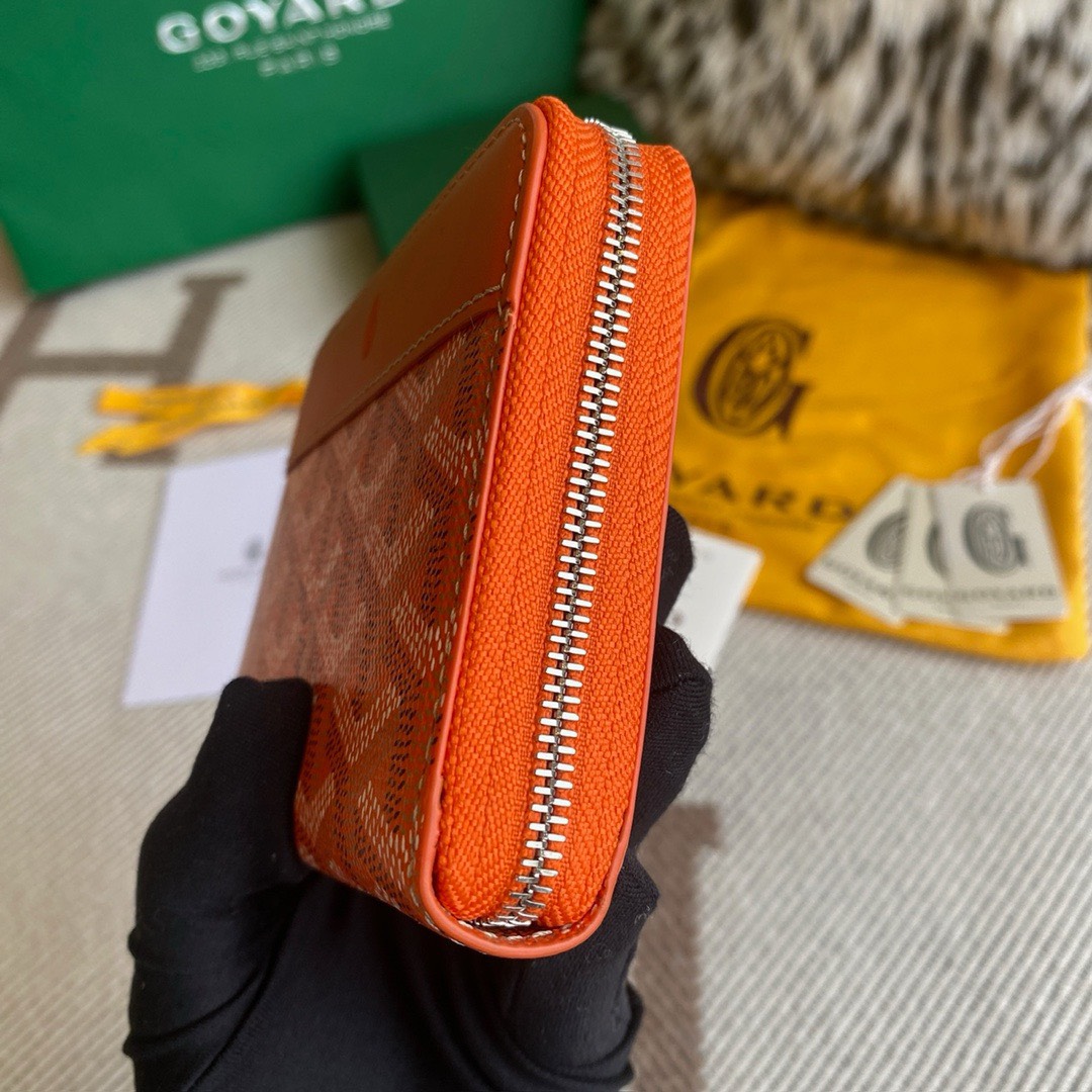 Bagsaaa G09ard Matignon Orange Wallet 