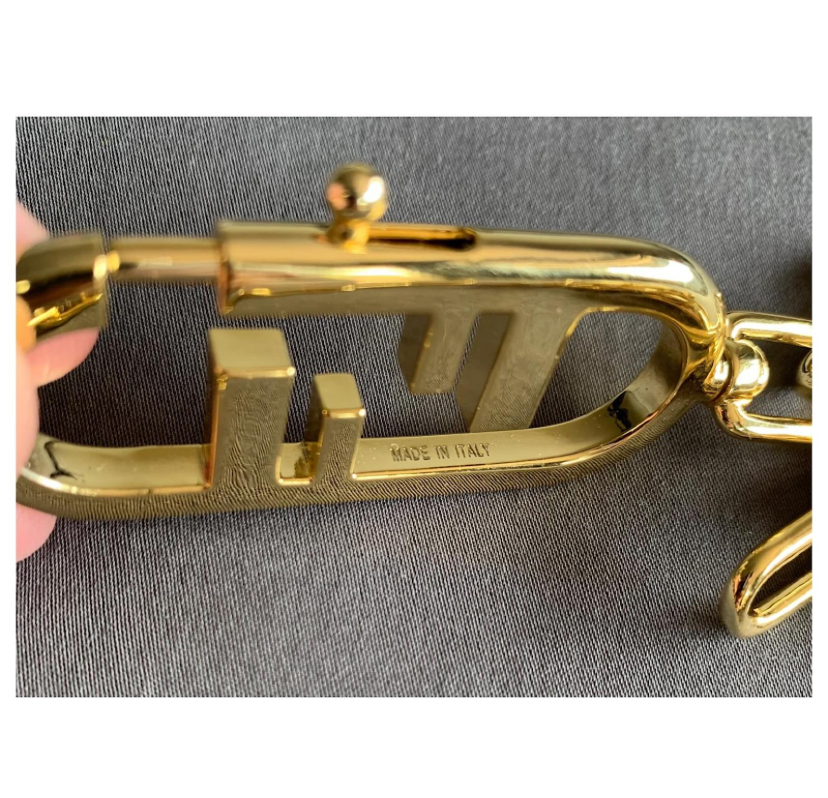 Bagsaaa F**di Strap You Gold