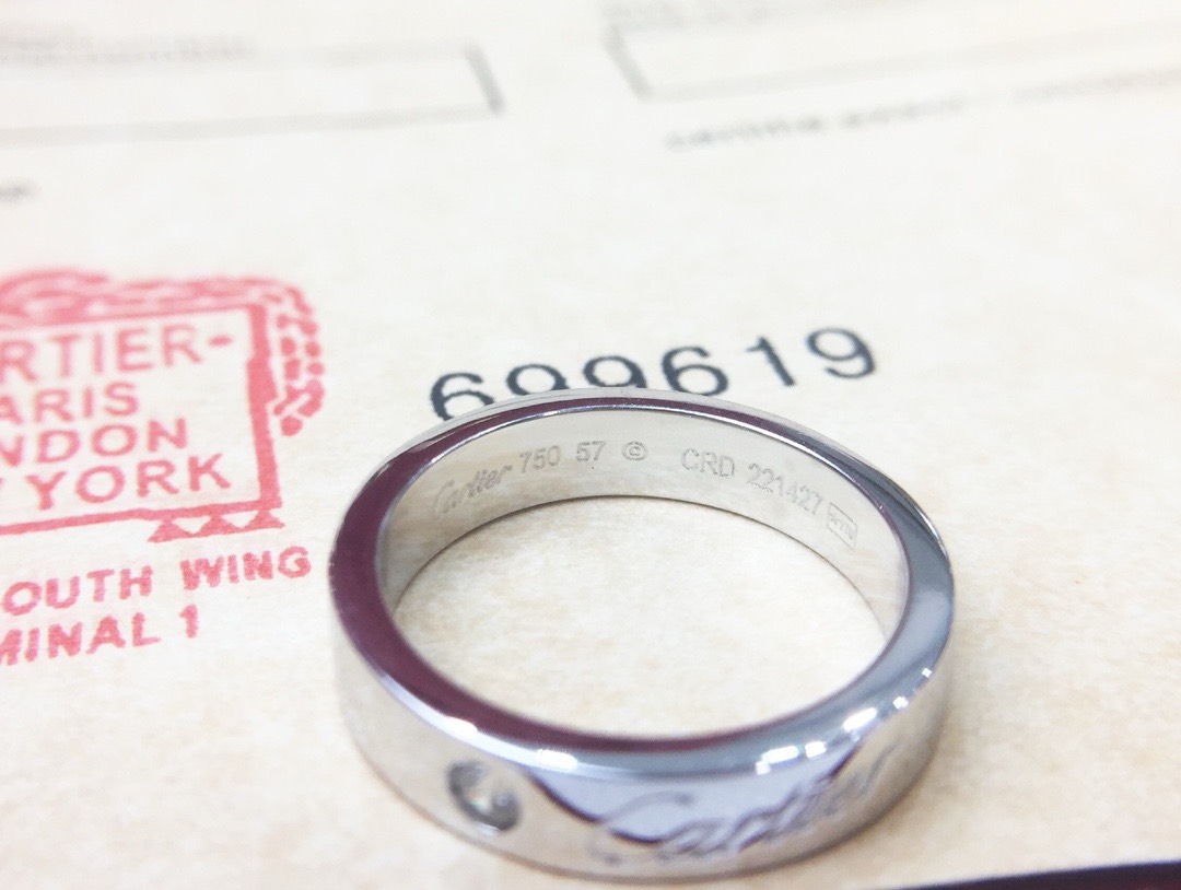 Bagsaaa Ca*t1er C DE Ca*t1er WEDDING BAND 4MM