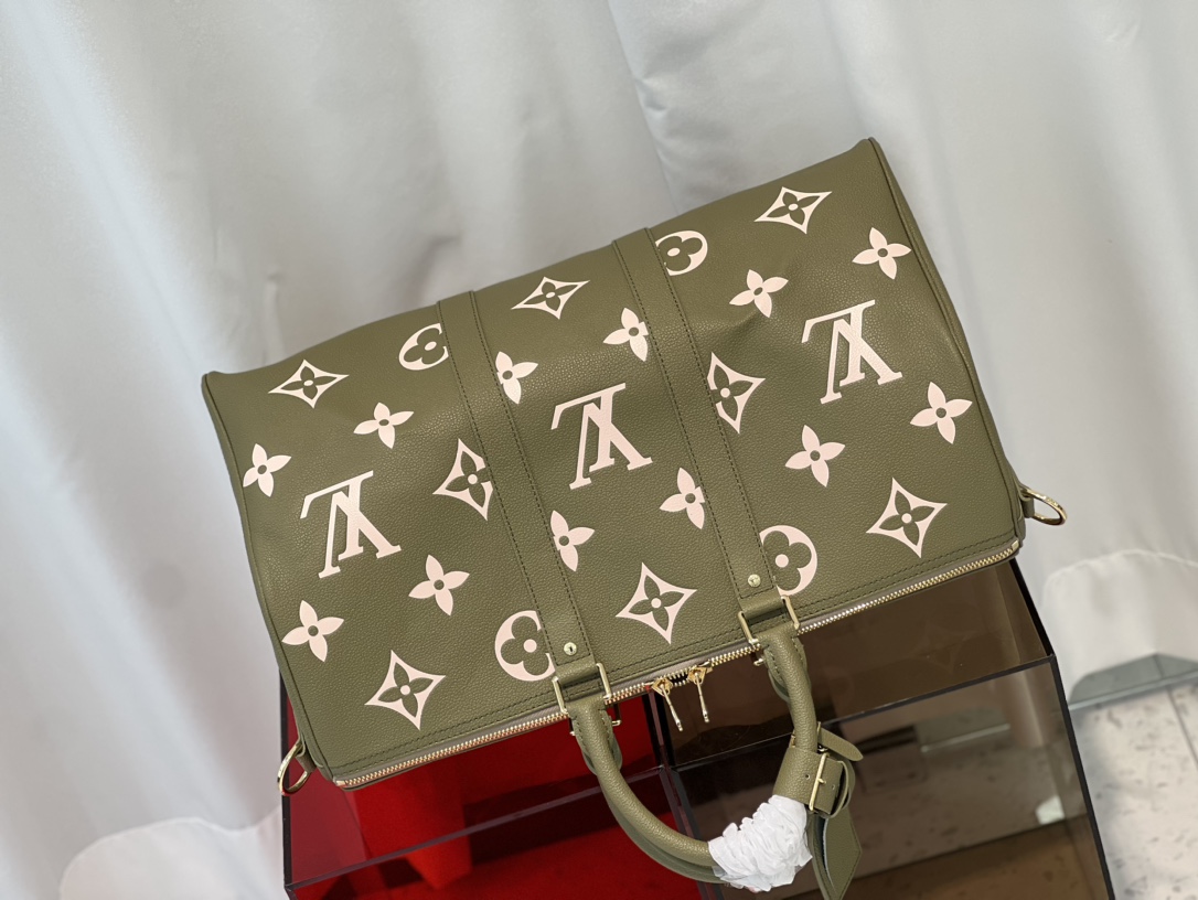 Bagsaaa L0vis Vvtt0n L0vis Keepall empreinte new Green 45cm
