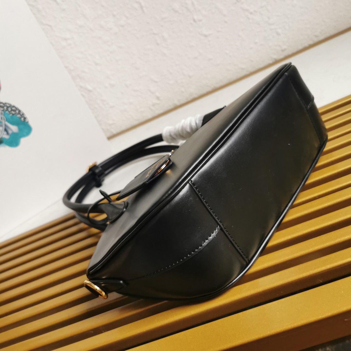 Bagsaaa Pra*a leather handbag black - 31*16*11cm