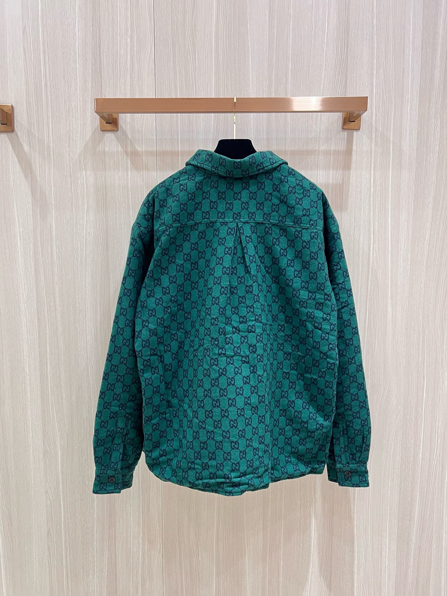 Bagsaaa Gvc*1 GG wool flannel padded Jacket