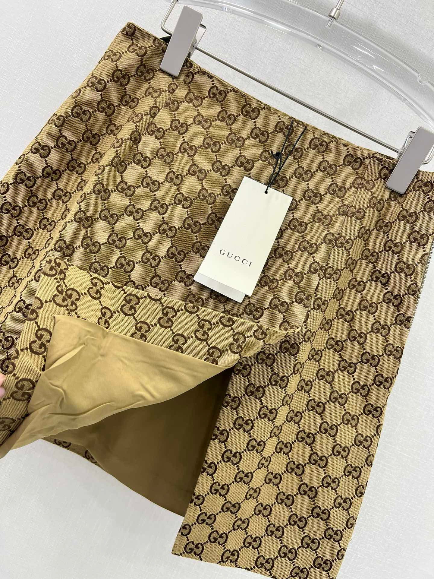 Bagsaaa Gvc*1 GG Ebony Brown Skirt