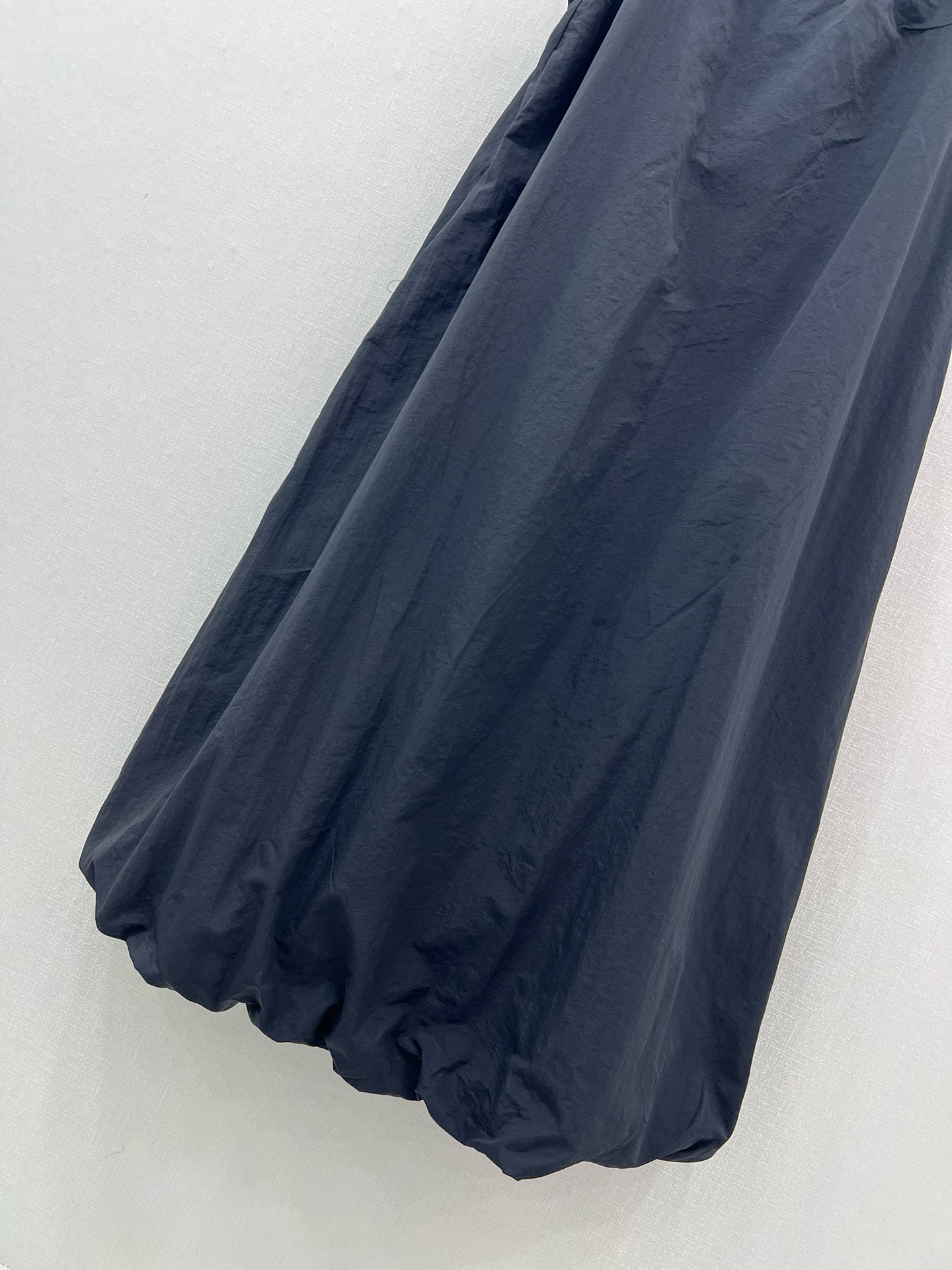 Bagsaaa Pra*a Black Gabardine Mini Dress 