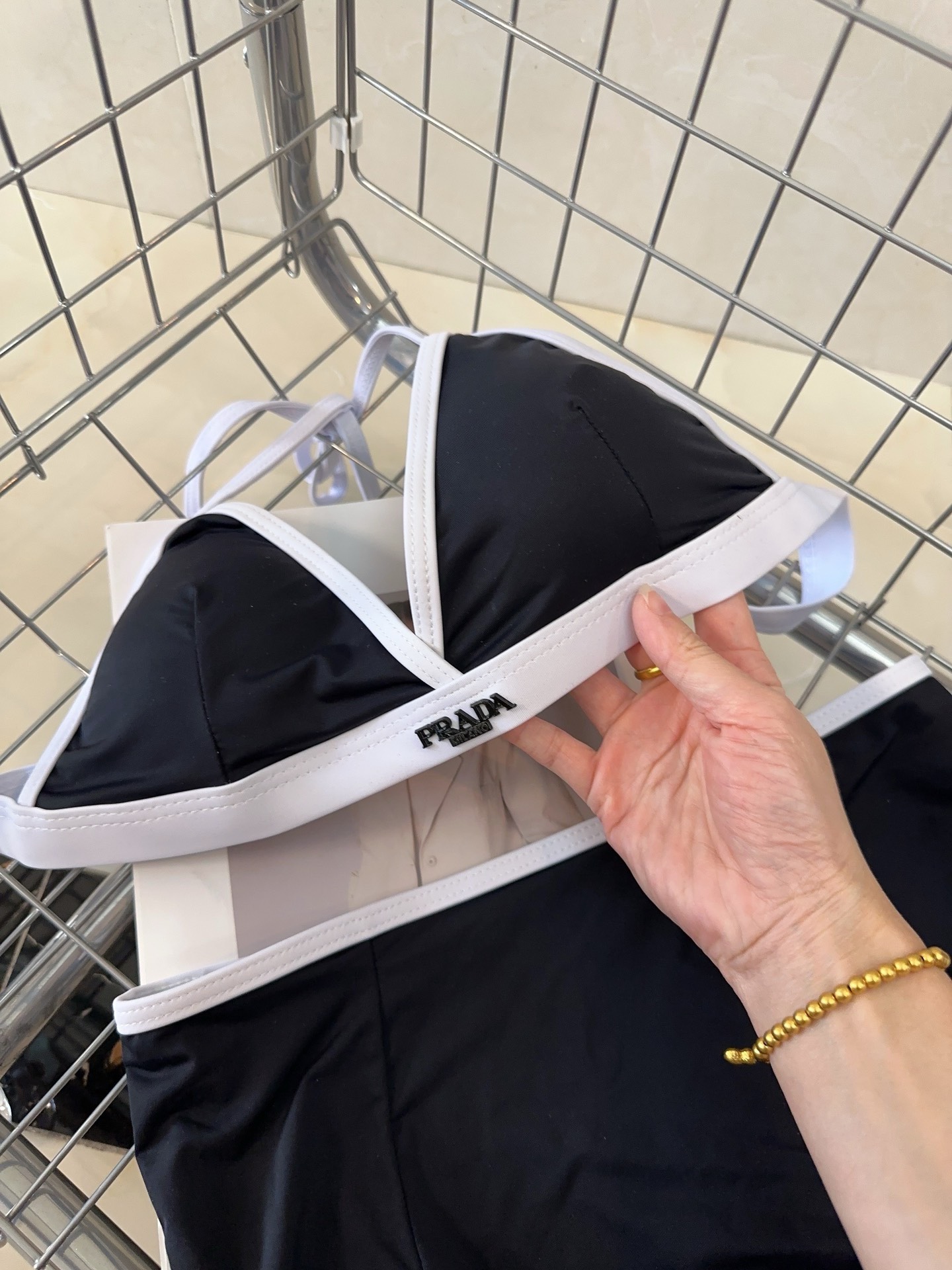 Bagsaaa Pra*a Black Bikini